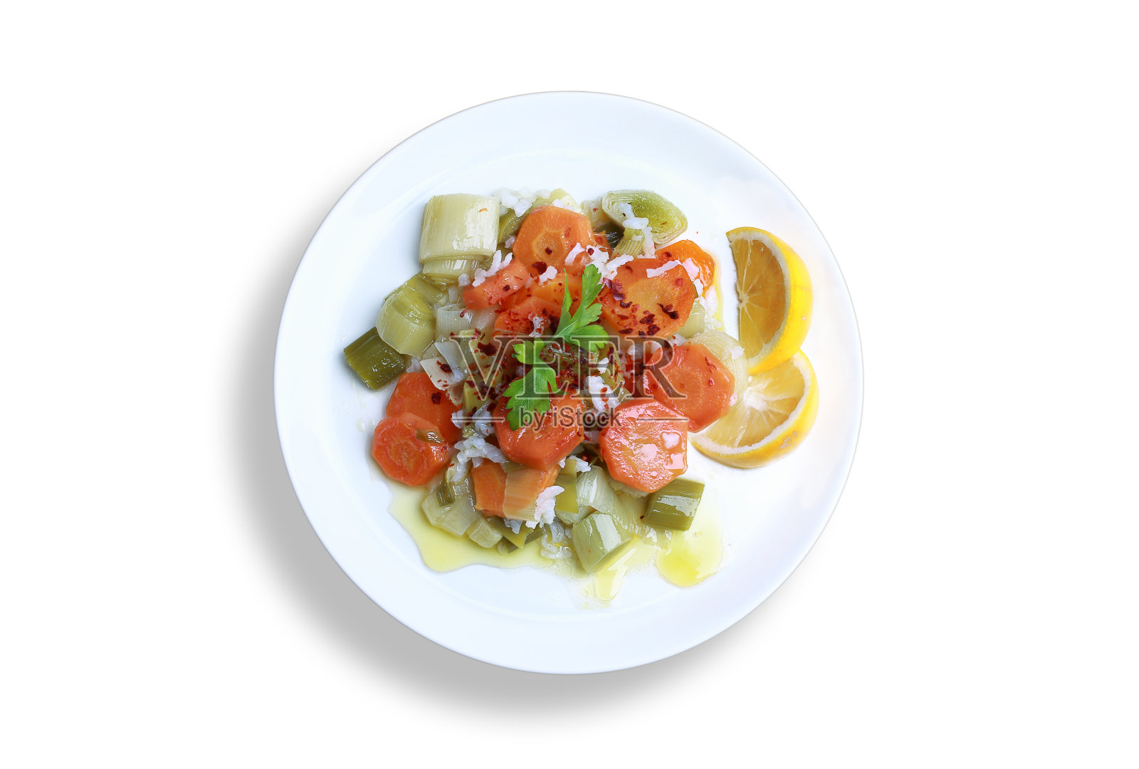 盘韭菜照片摄影图片