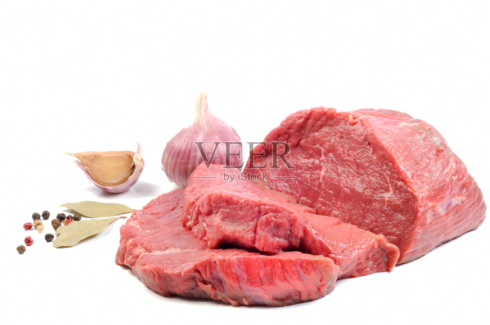 生的牛排照片摄影图片