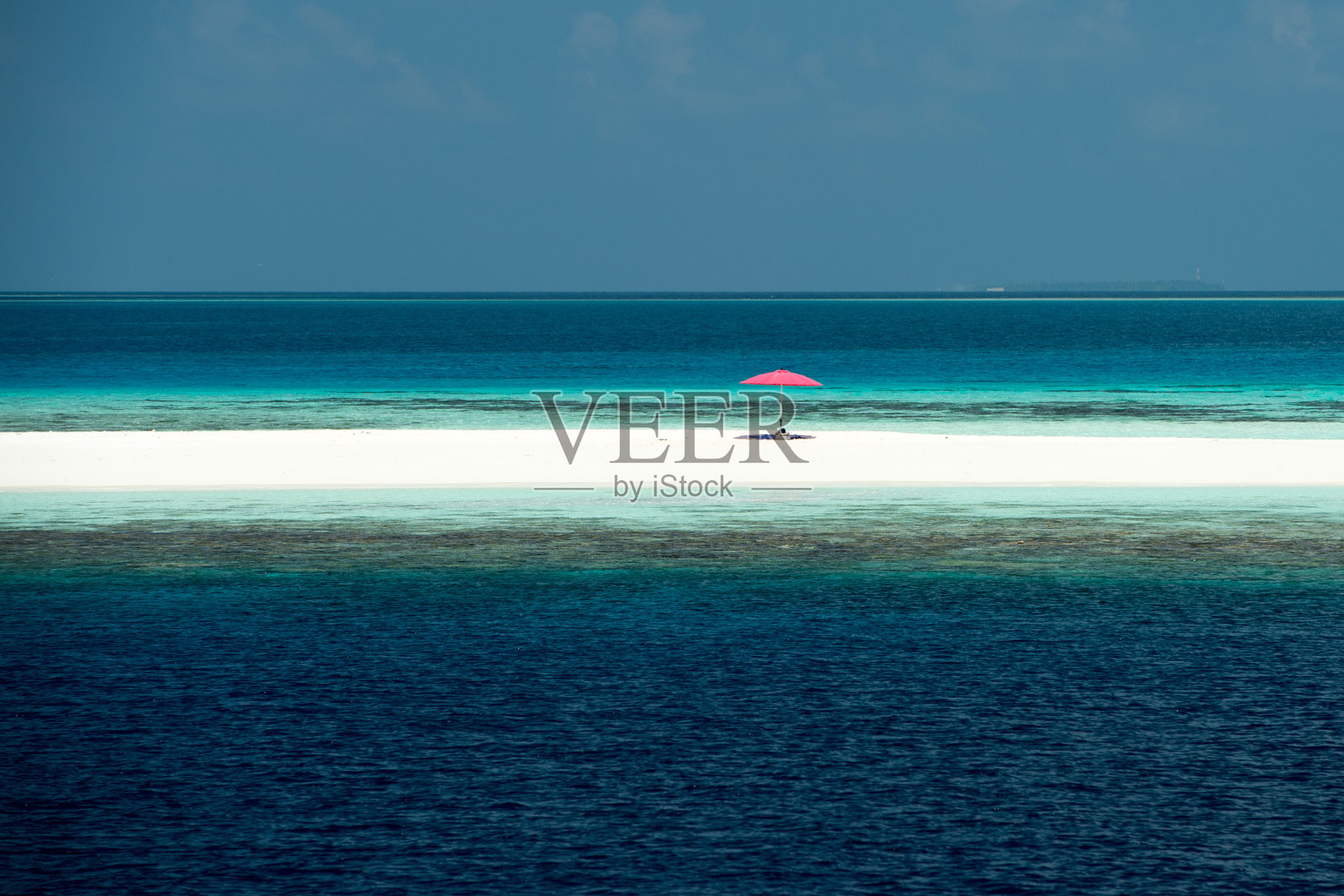 马尔代夫白色沙滩热带天堂景观照片摄影图片