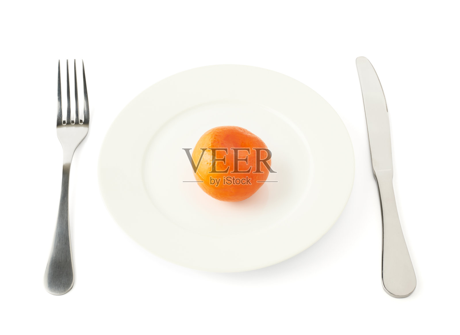 橙子水果在一个盘子孤立照片摄影图片