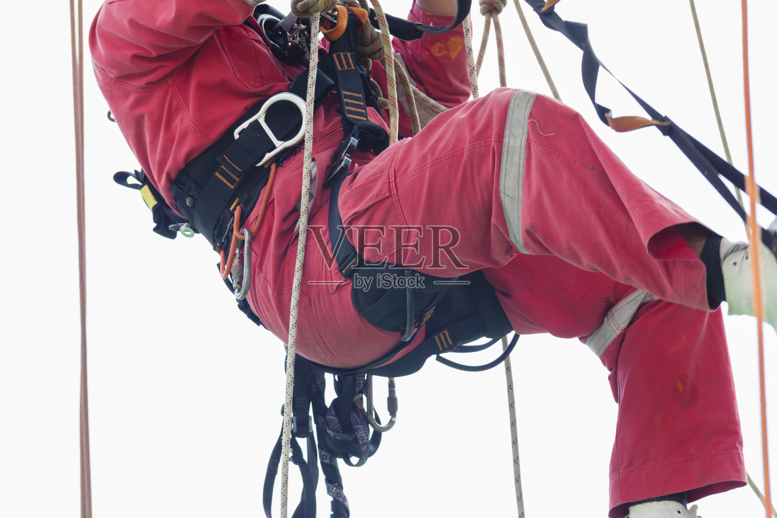 用绳子接近irata工人照片摄影图片