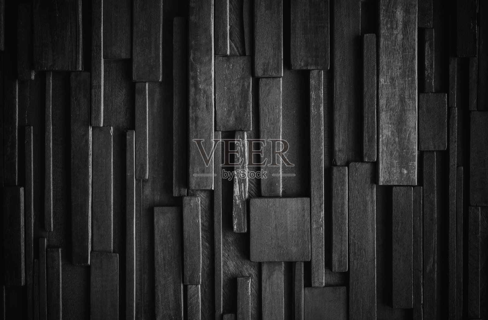 深色木墙纹理，黑色木纹背景边框照片摄影图片
