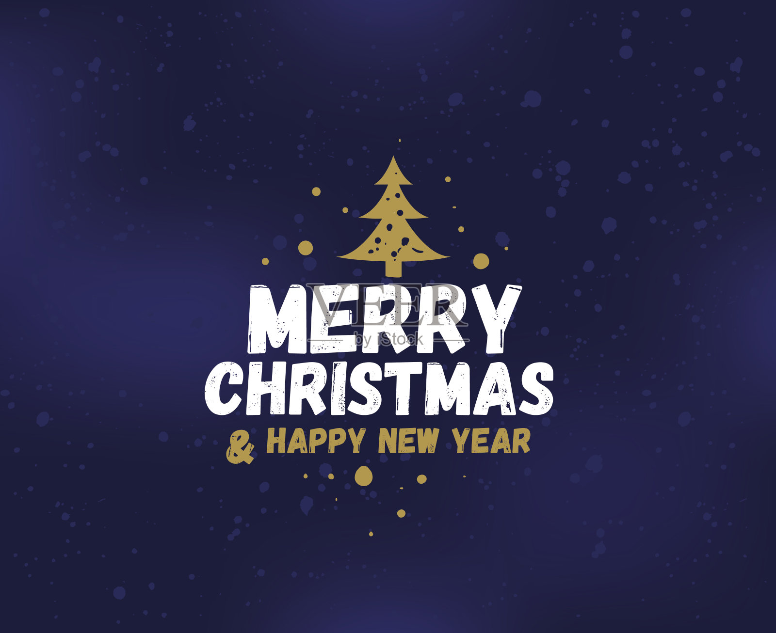 圣诞快乐，排版标志集。插画图片素材