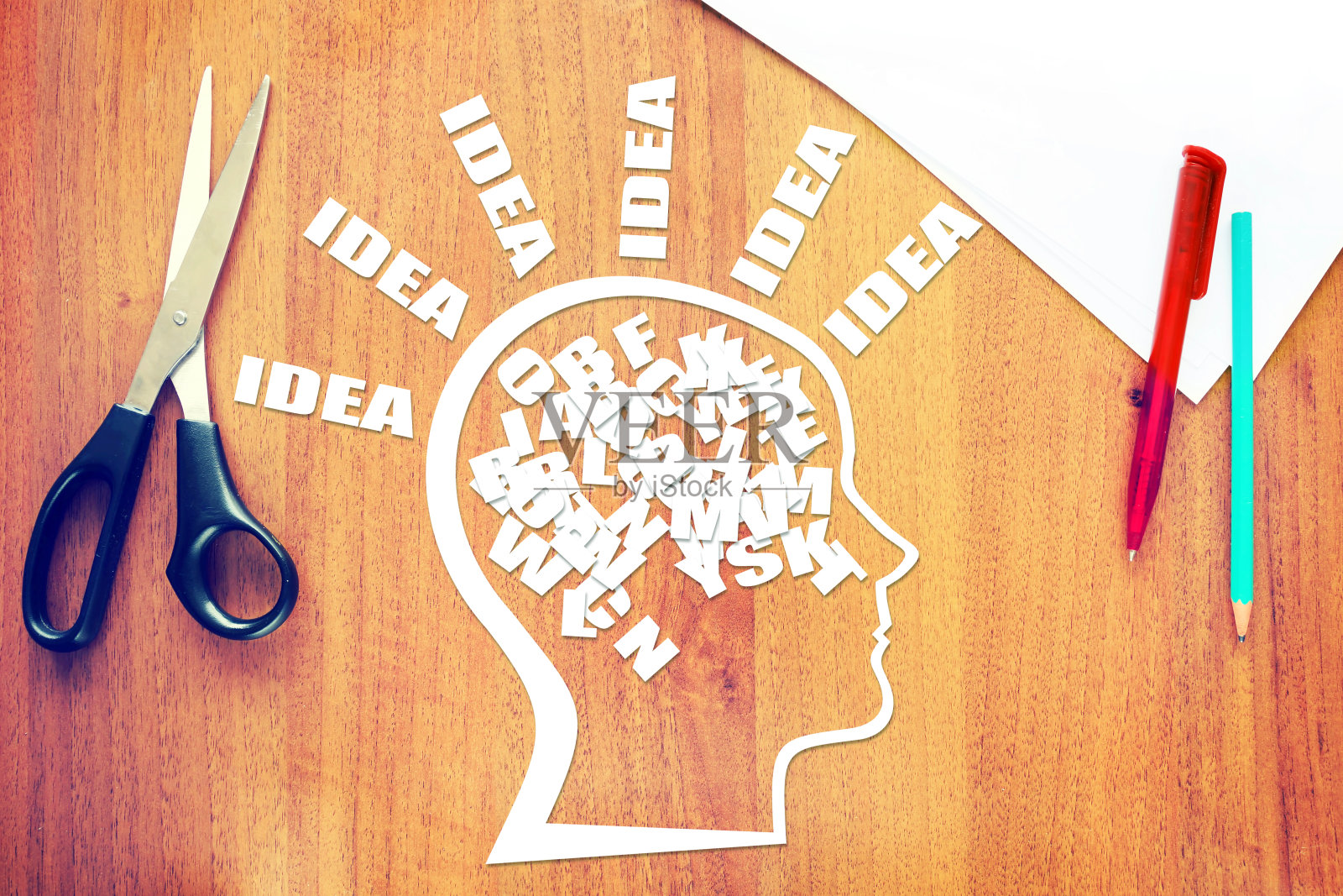 创造性思维照片摄影图片