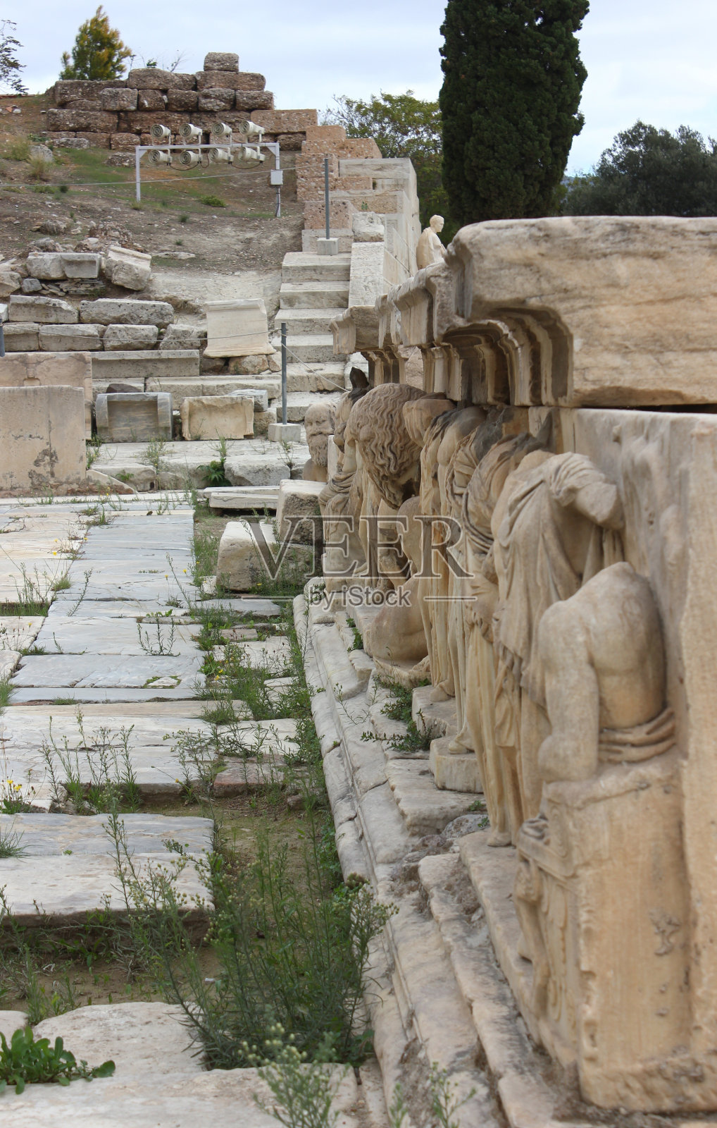狄奥尼索斯剧场照片摄影图片