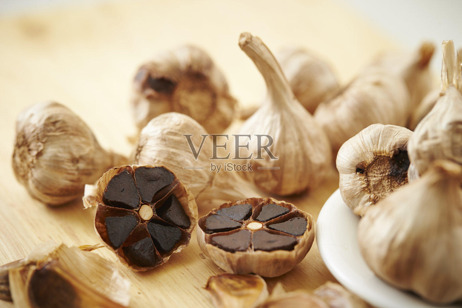 黑大蒜照片摄影图片