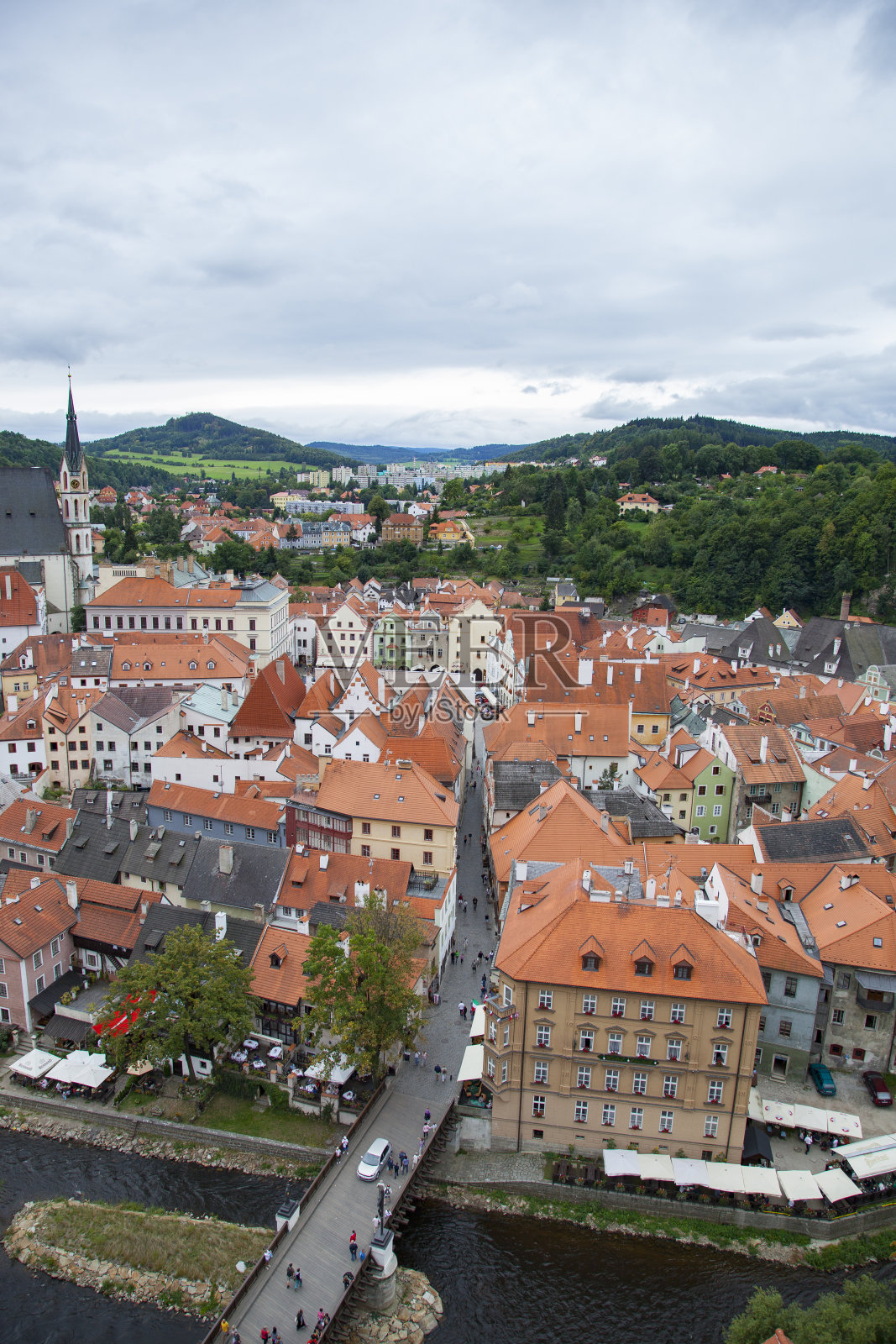 Cesky Krumlov城市景观照片摄影图片