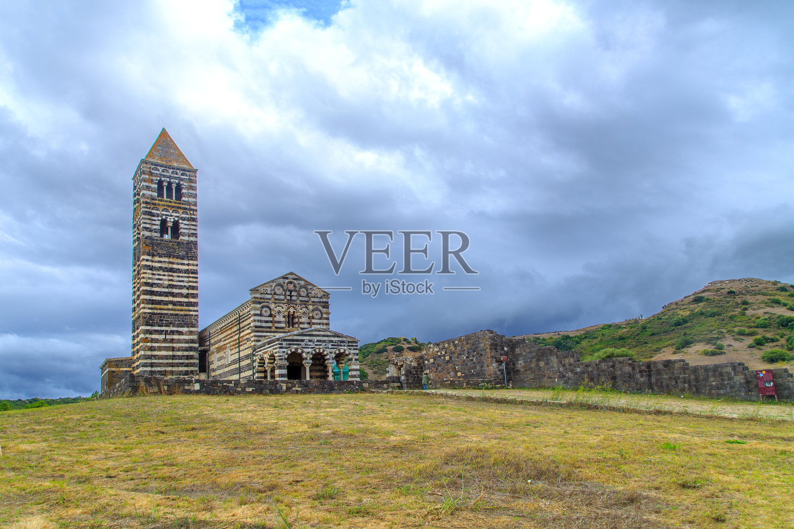 意大利撒丁岛Codrongianos大教堂照片摄影图片