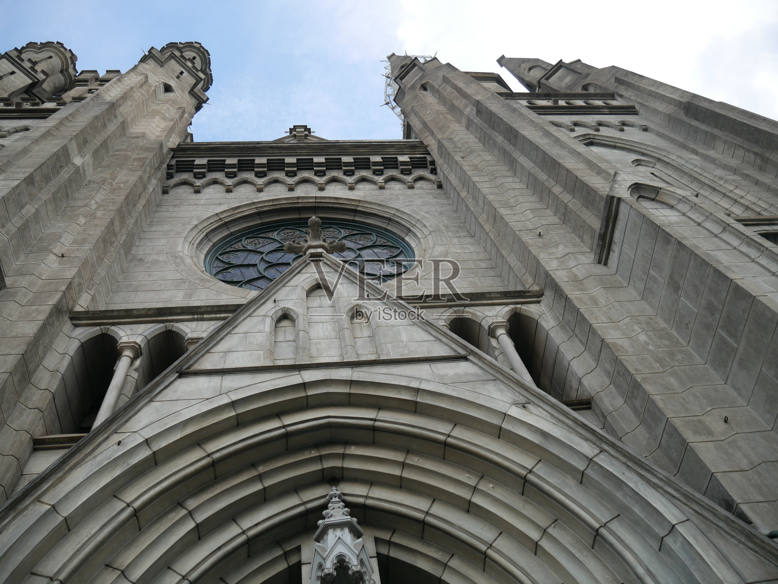 印度尼西亚雅加达大教堂照片摄影图片