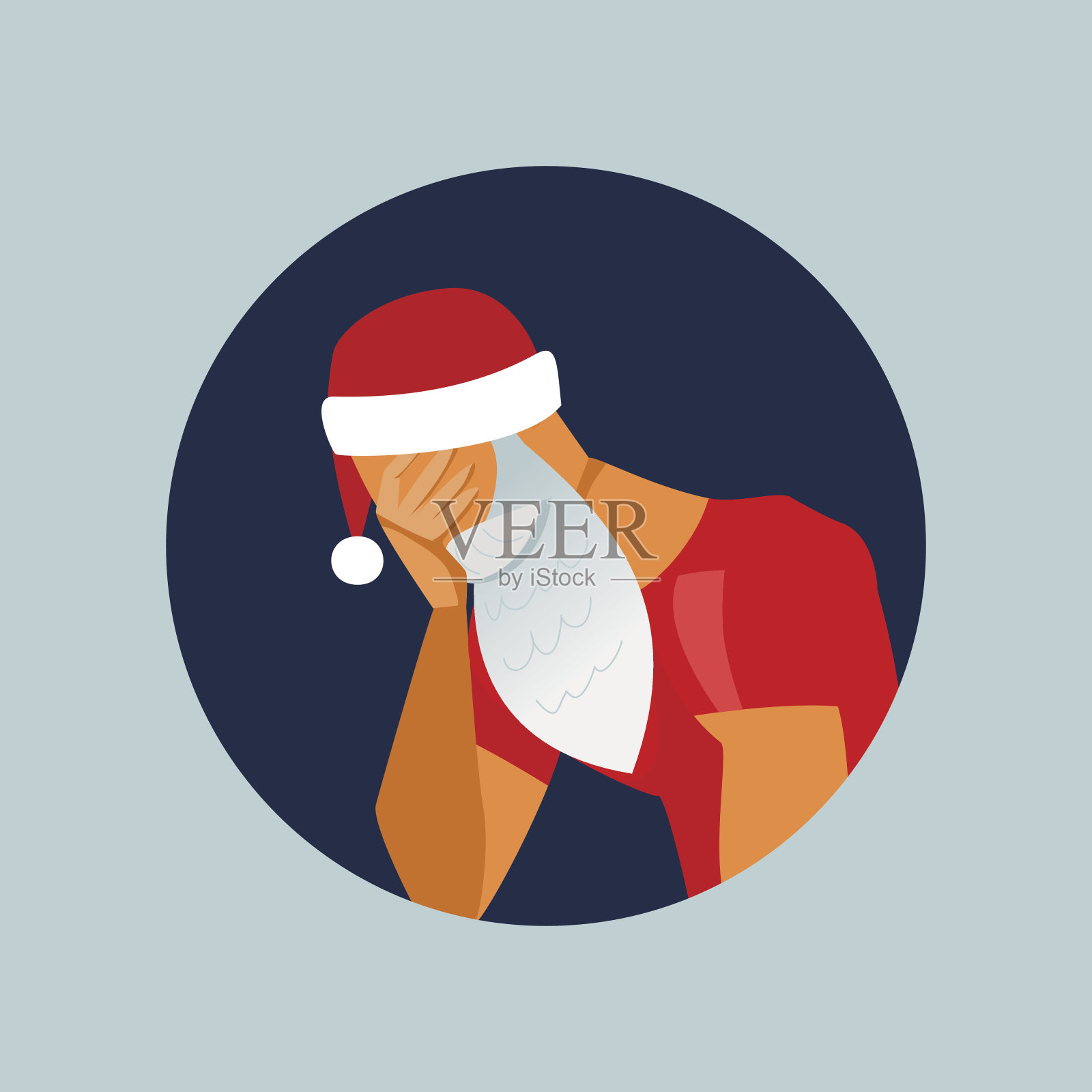 圣诞老人插画图片素材