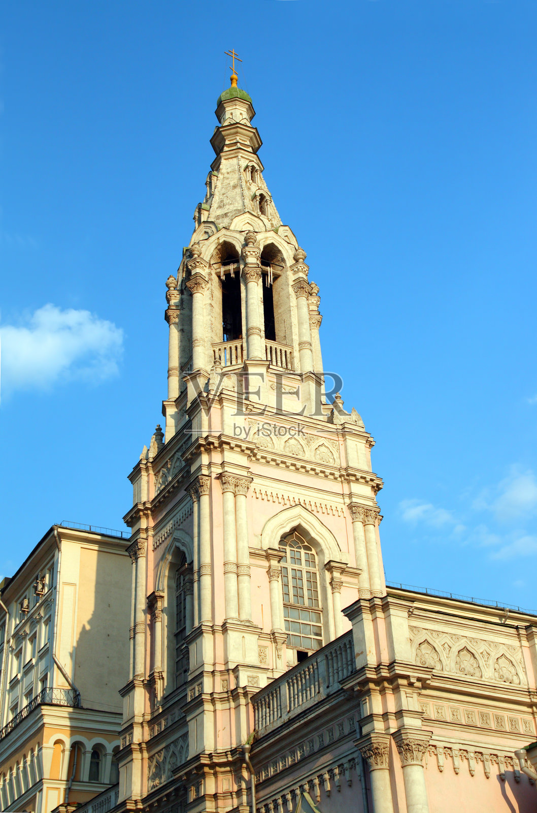 莫斯科索菲亚大教堂的塔照片摄影图片