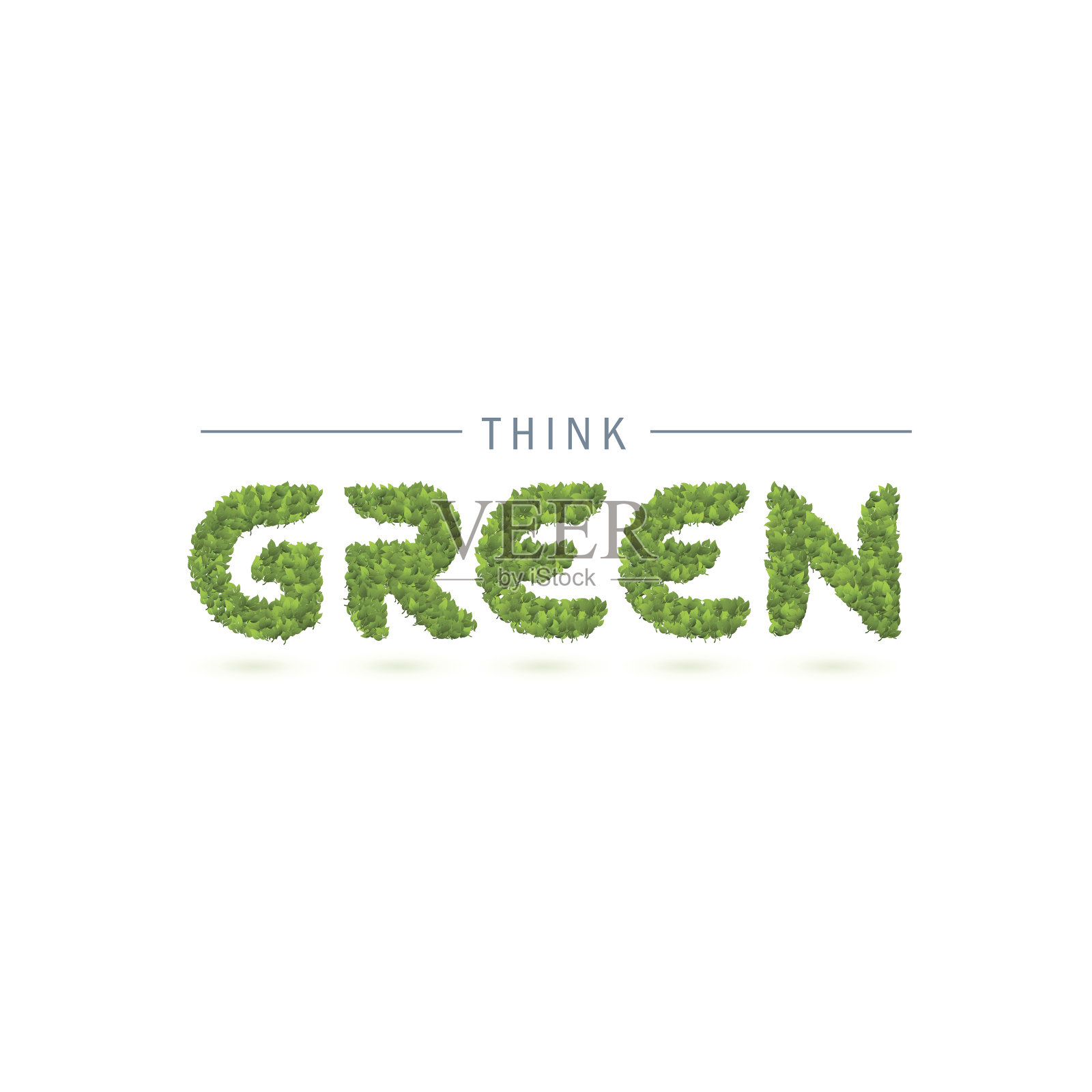 认为绿色设计元素图片