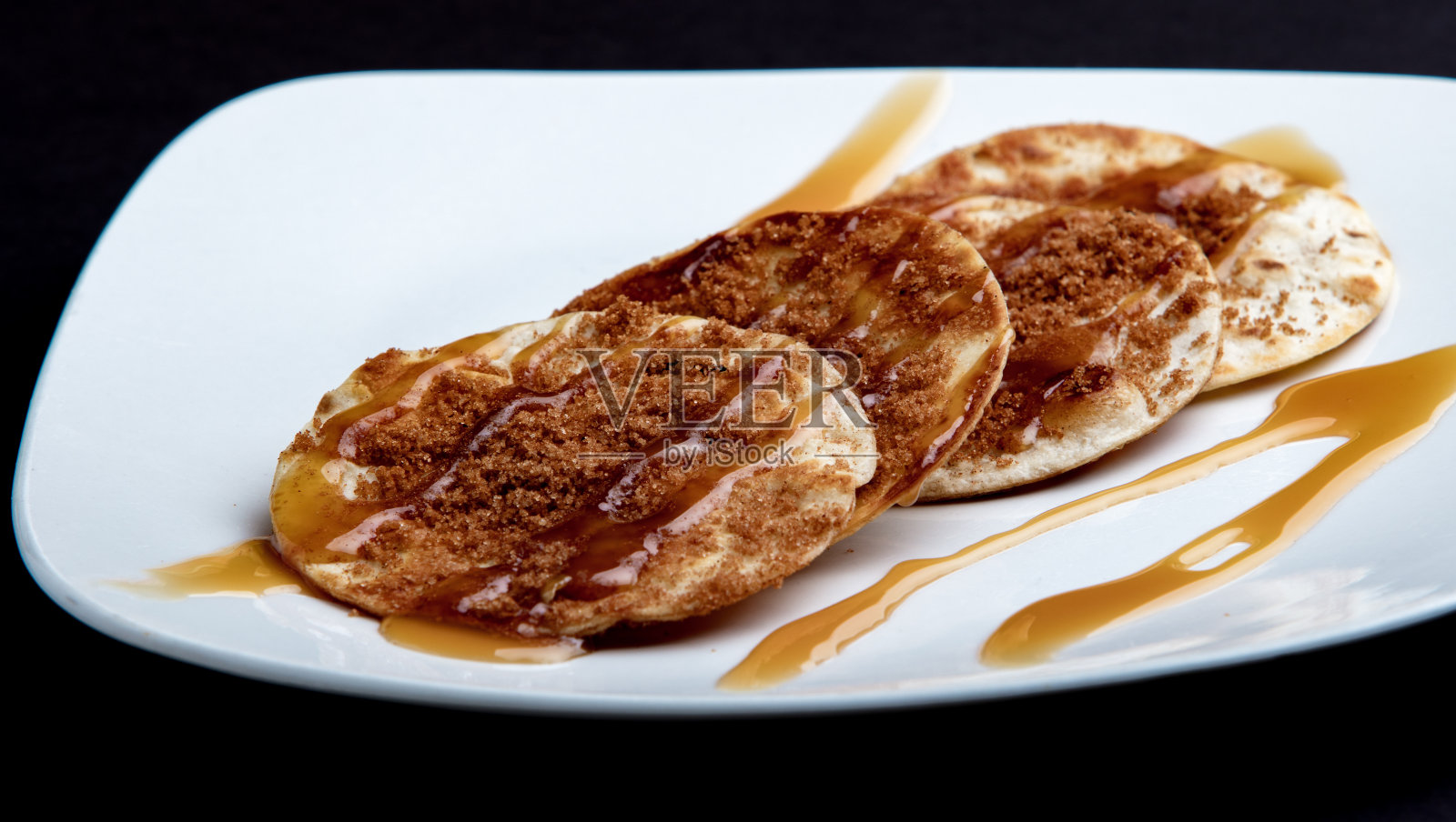 肉桂糖玉米饼软糖照片摄影图片