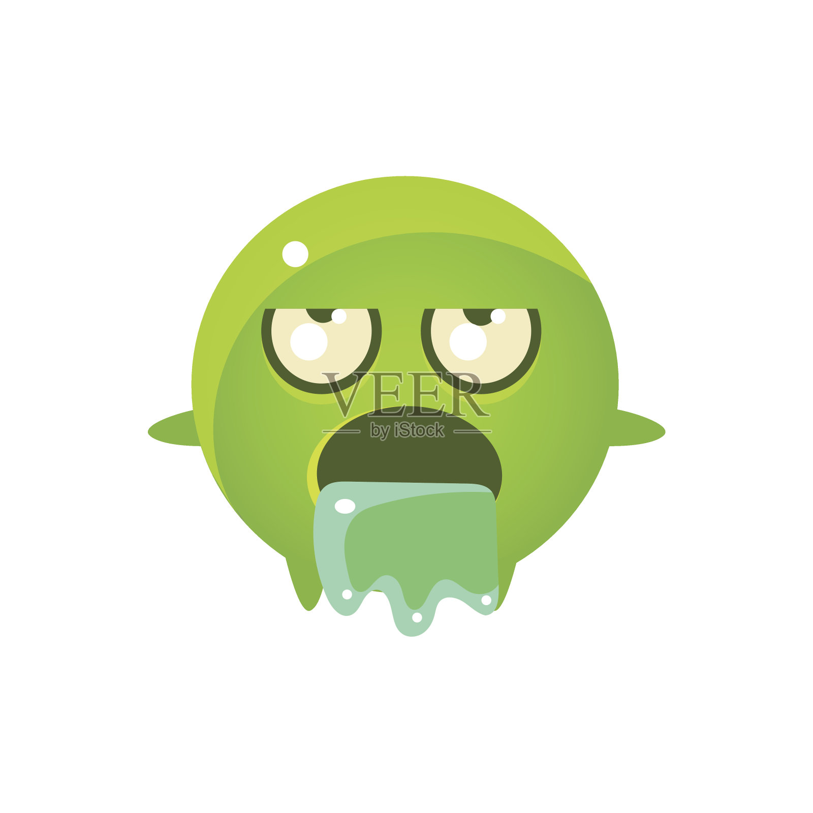 吐圆字表情设计元素图片