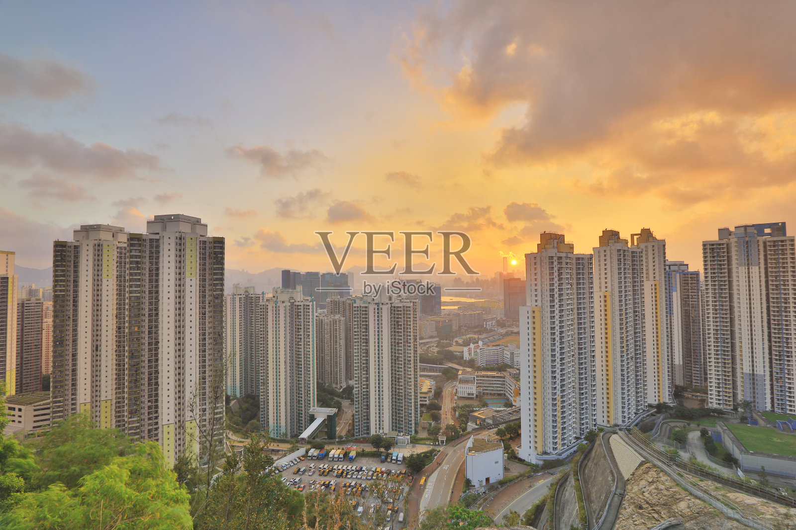 佐敦谷，屏山九龙景观照片摄影图片