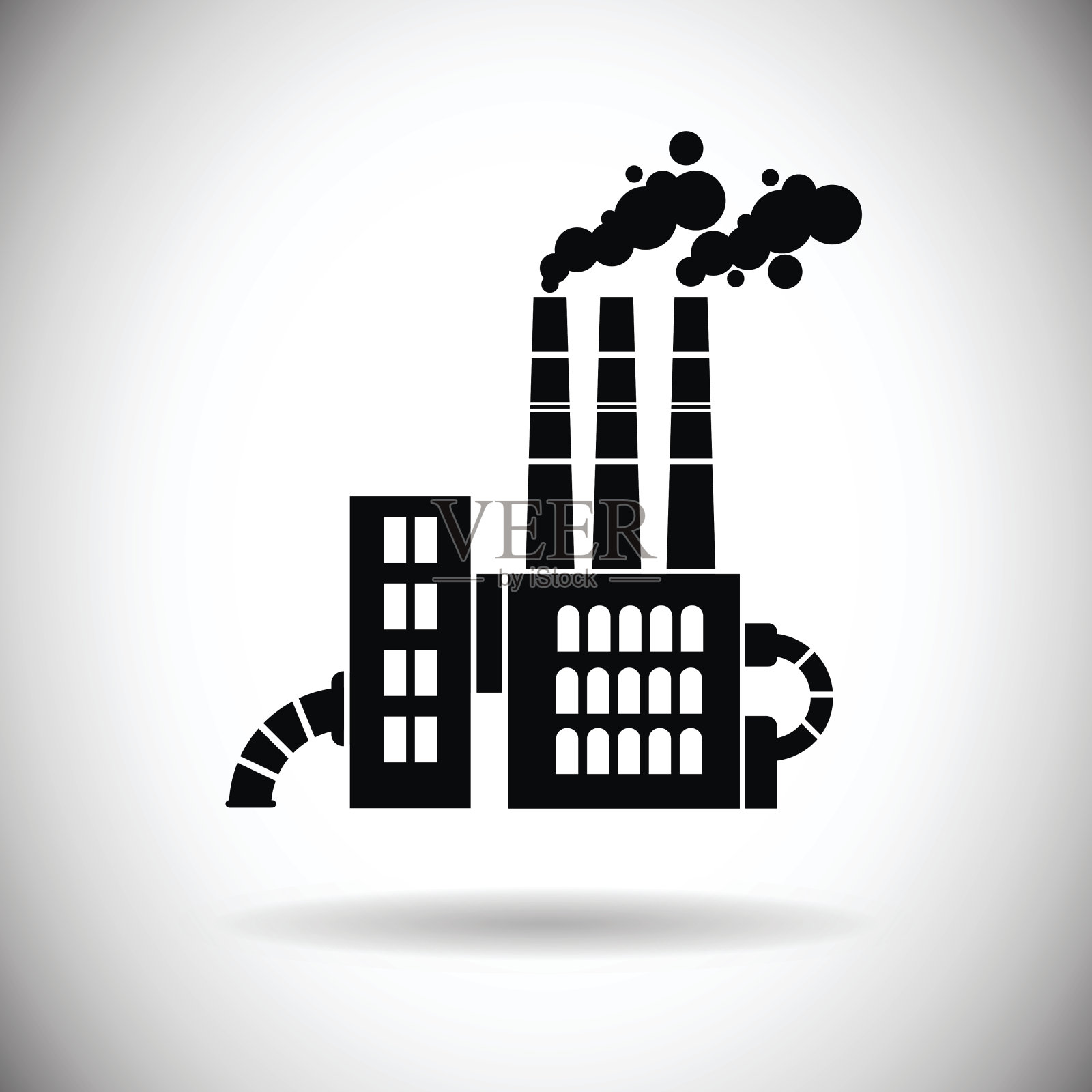 工厂建筑网页图标工厂插画图片素材