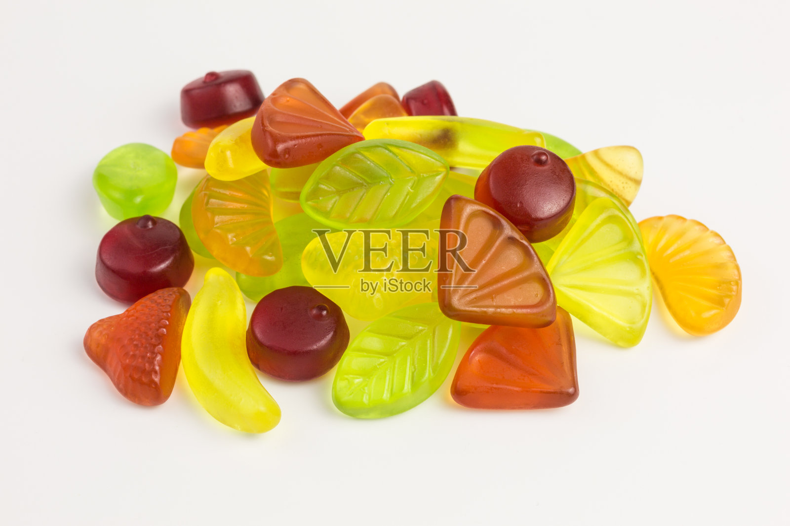 圆润的粘性糖果照片摄影图片