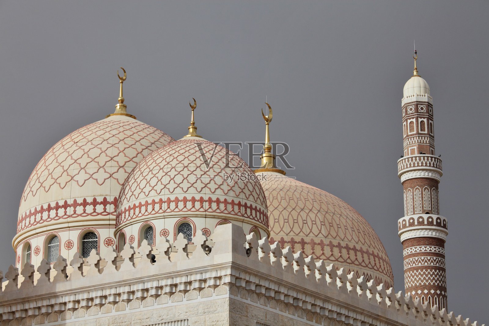 萨那的萨利赫清真寺照片摄影图片