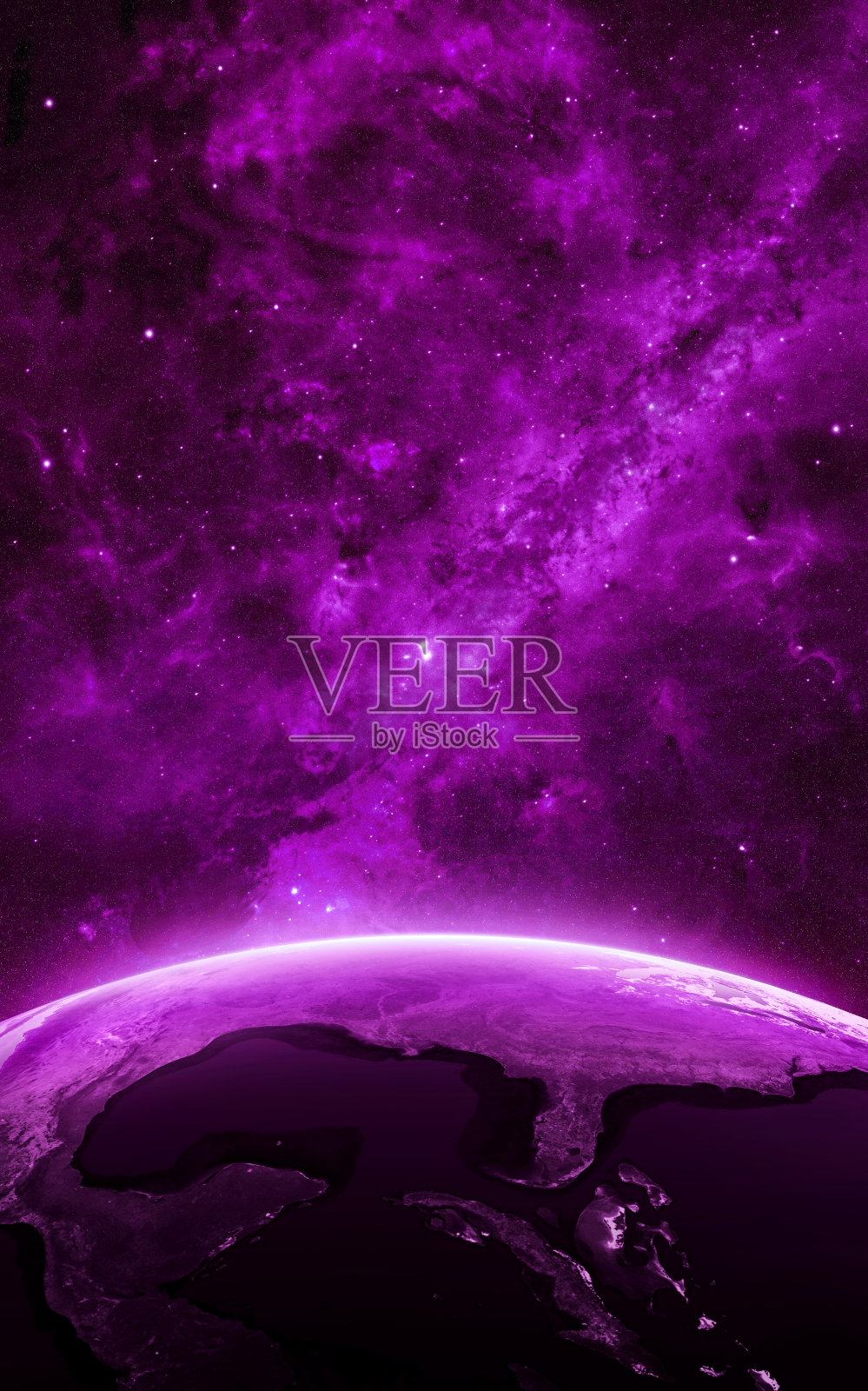 地球在晚上照片摄影图片