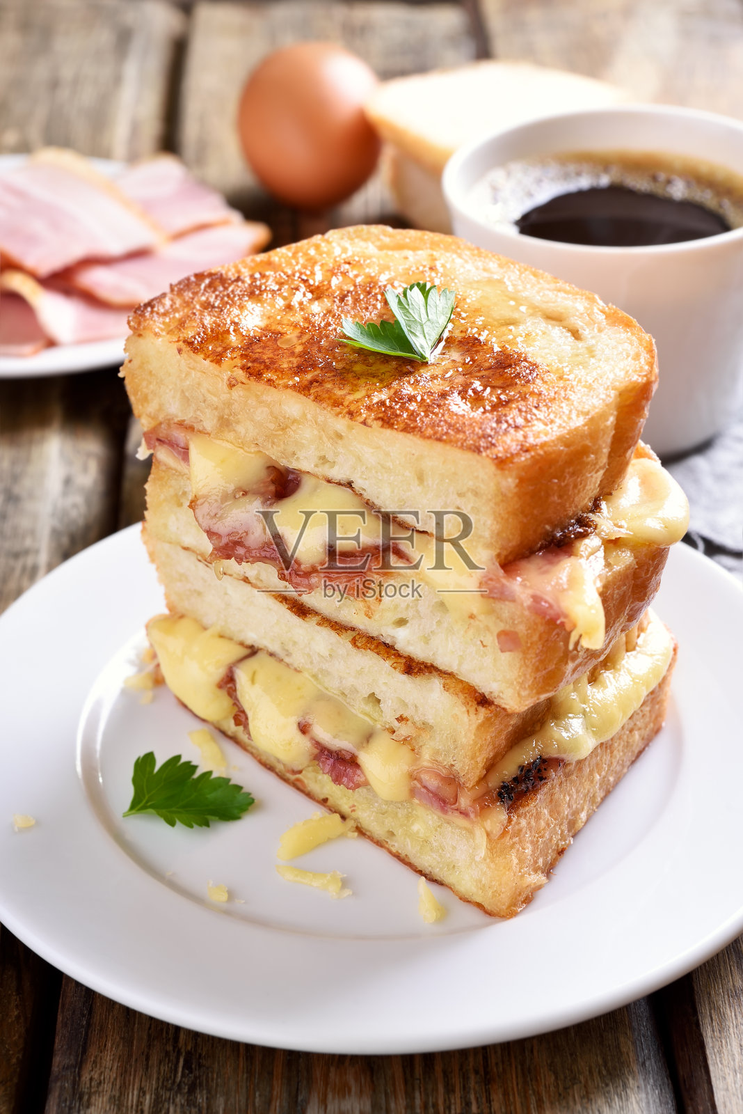 烤奶酪三明治照片摄影图片