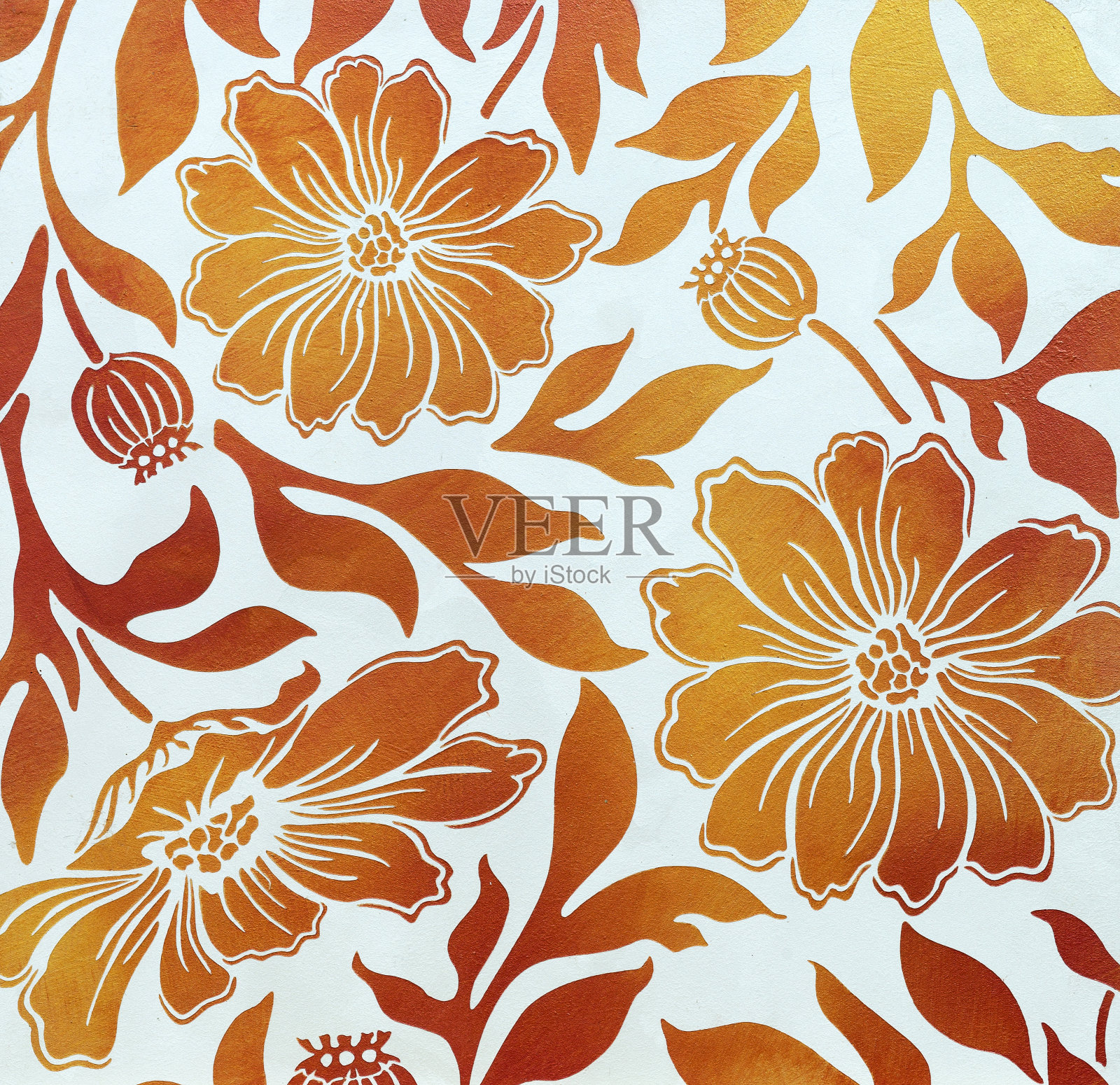 背景纹理的哑光结构与一个温暖的色调。插画图片素材