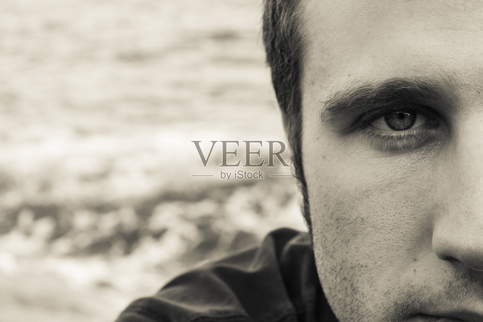 男人的温柔照片摄影图片