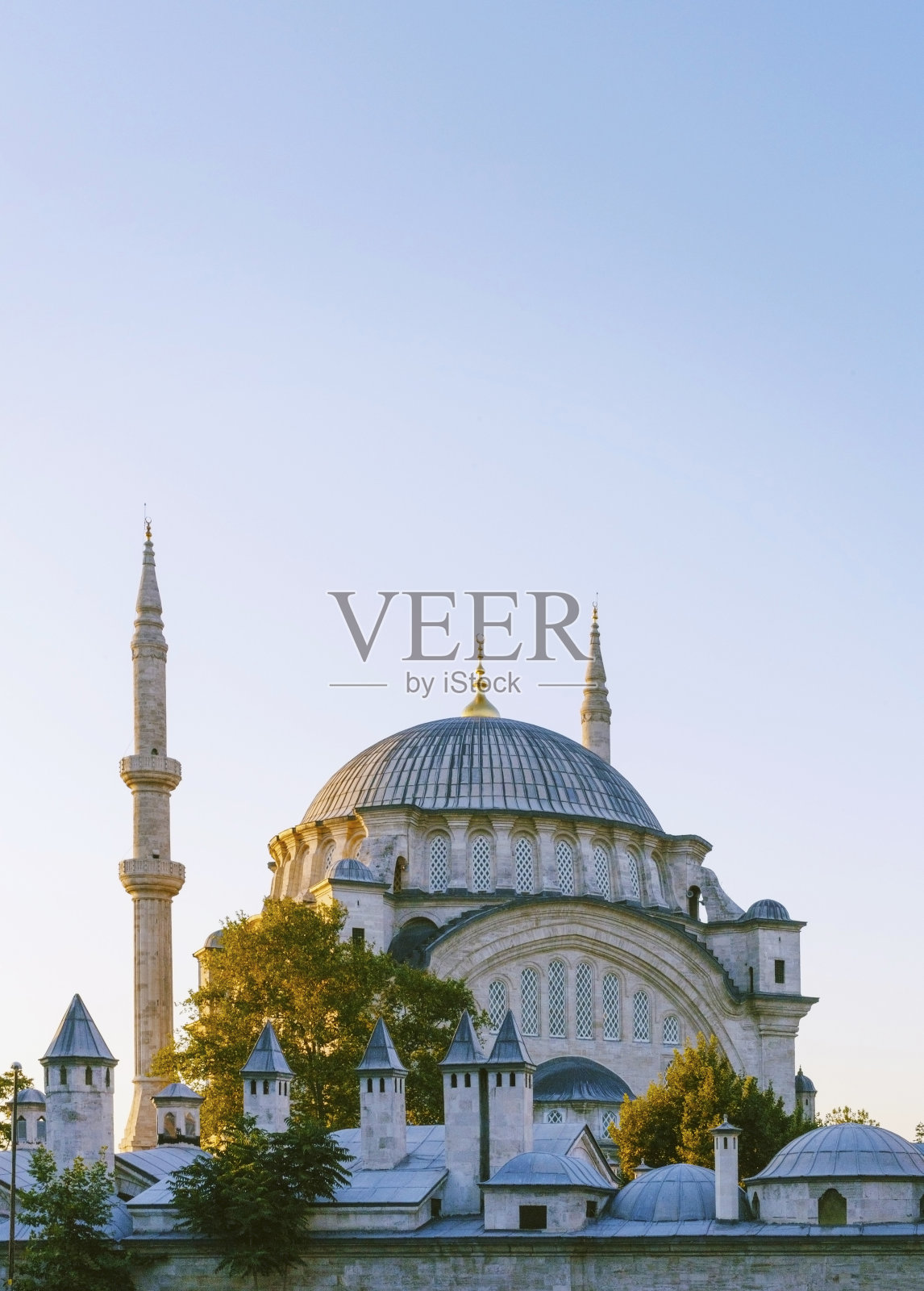 Nuruosmaniye清真寺,伊斯坦布尔,土耳其。照片摄影图片