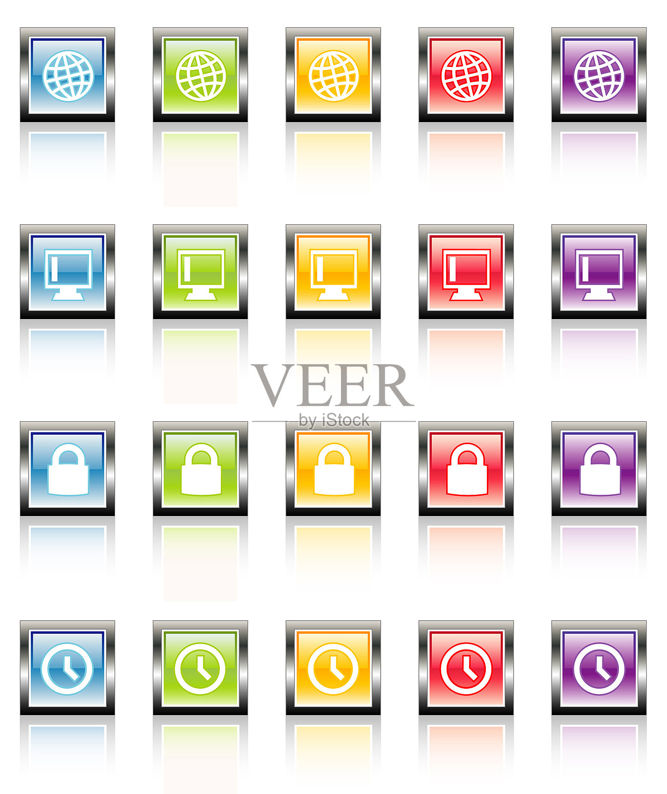 MetaGlass图标网络图标素材