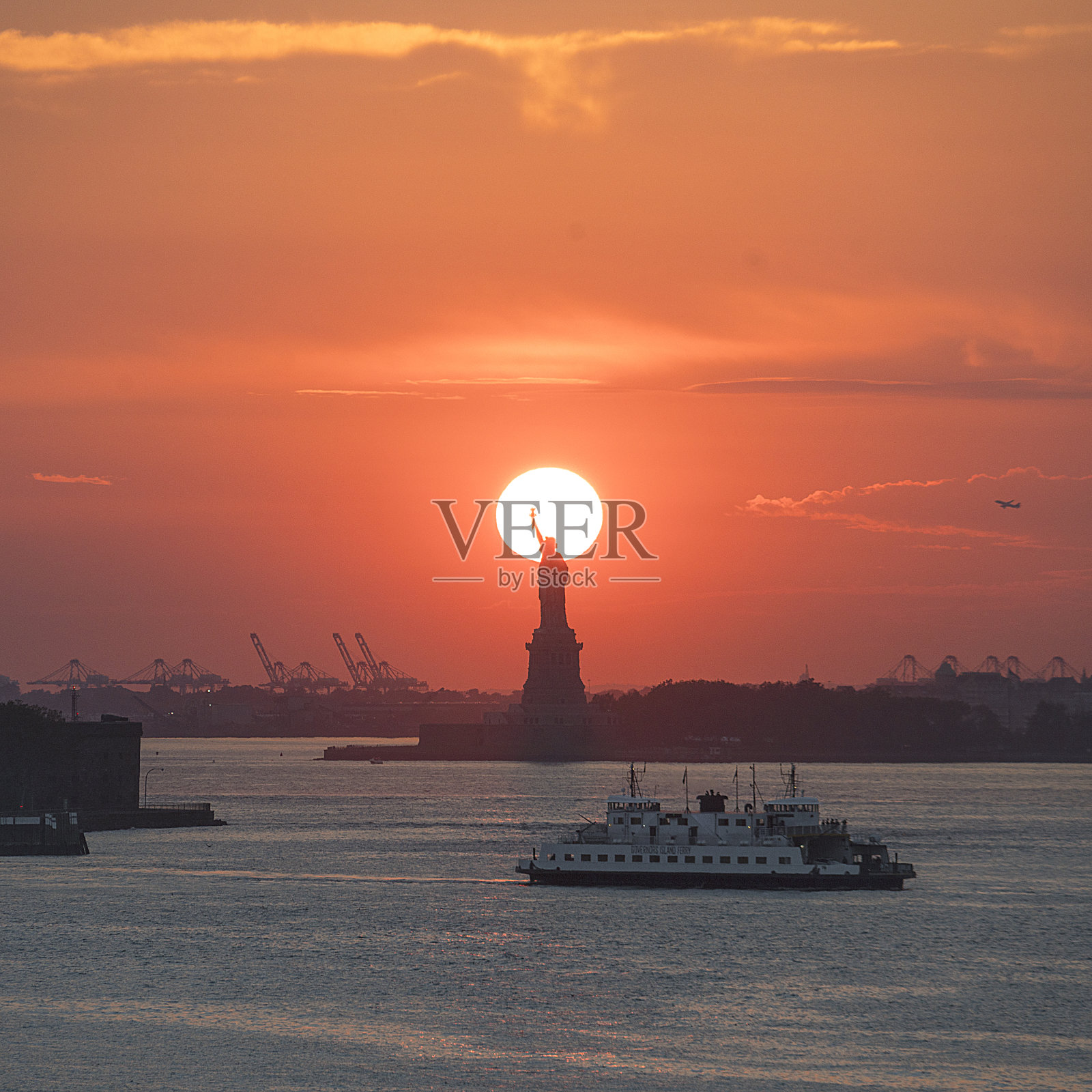 自由女神像照片摄影图片