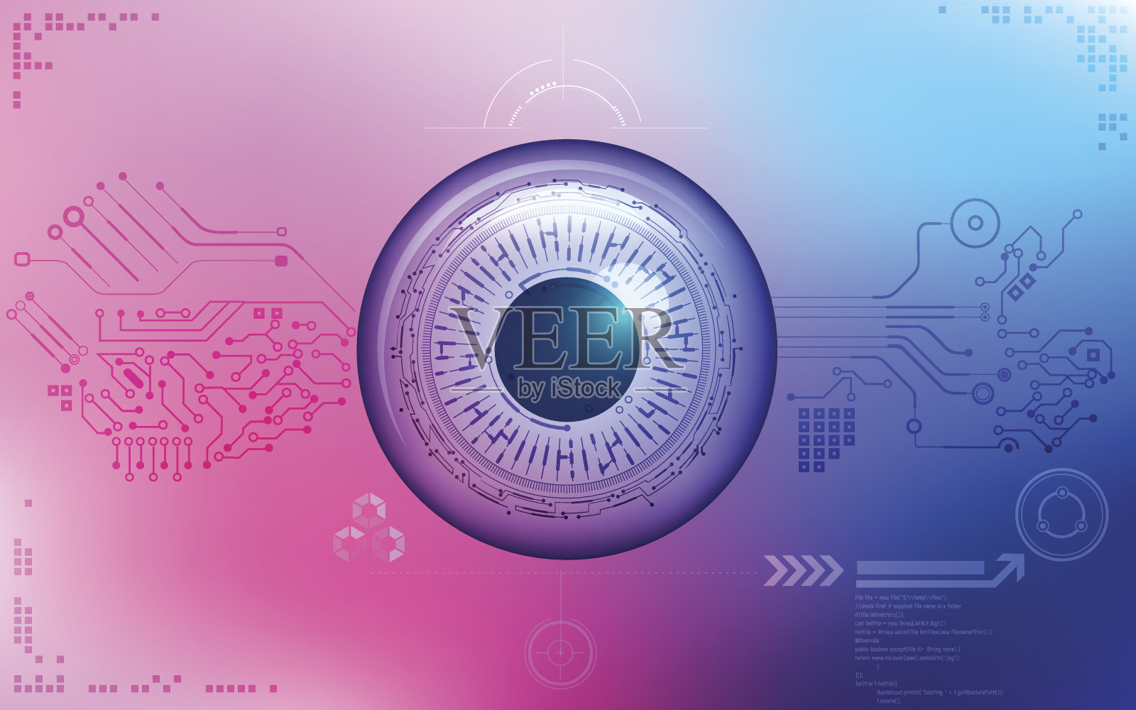 眼睛插画图片素材