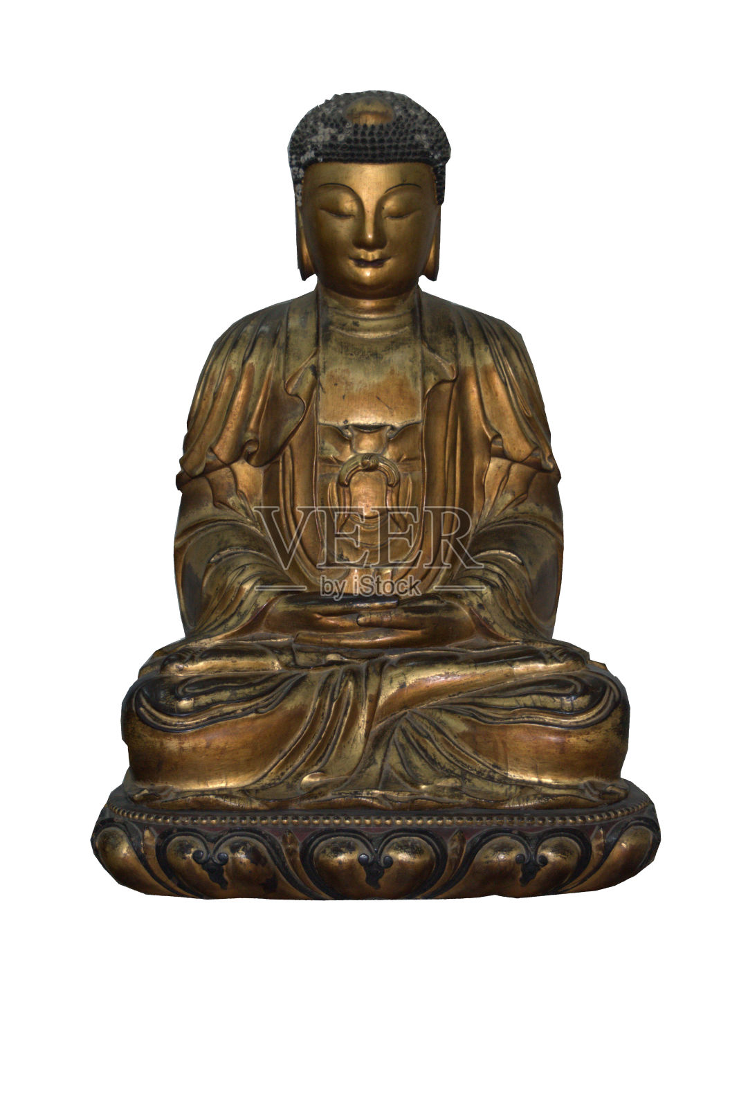 佛像，孤立的照片摄影图片