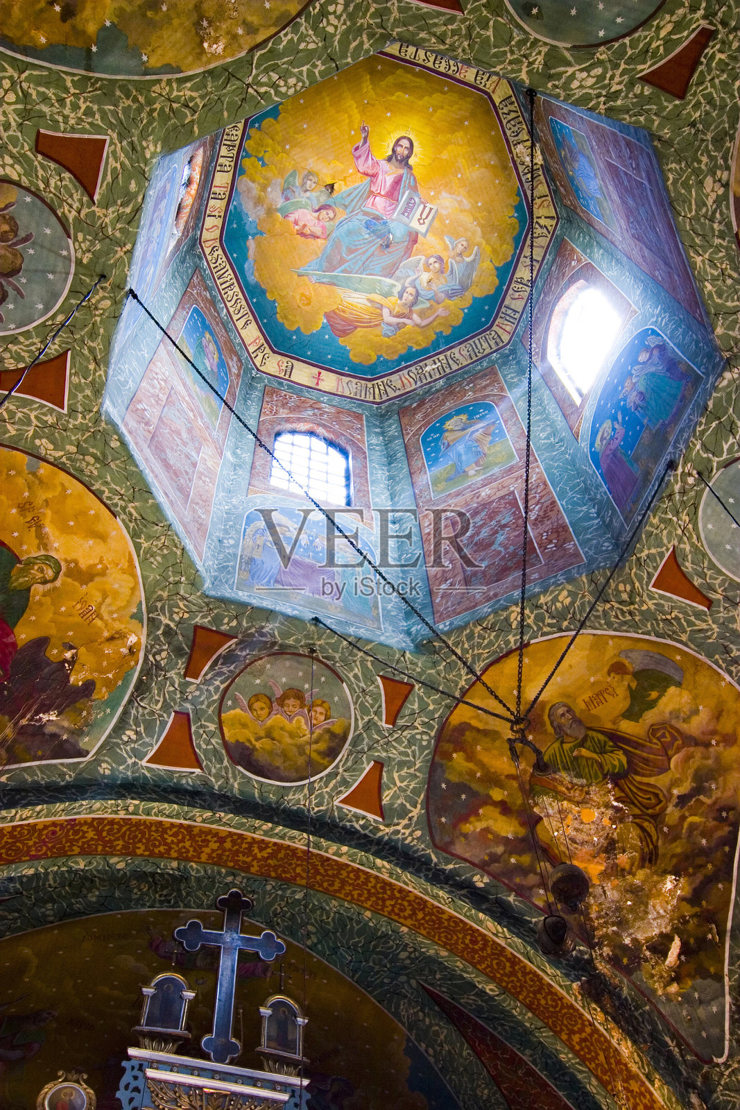 历史教堂天花板照片摄影图片