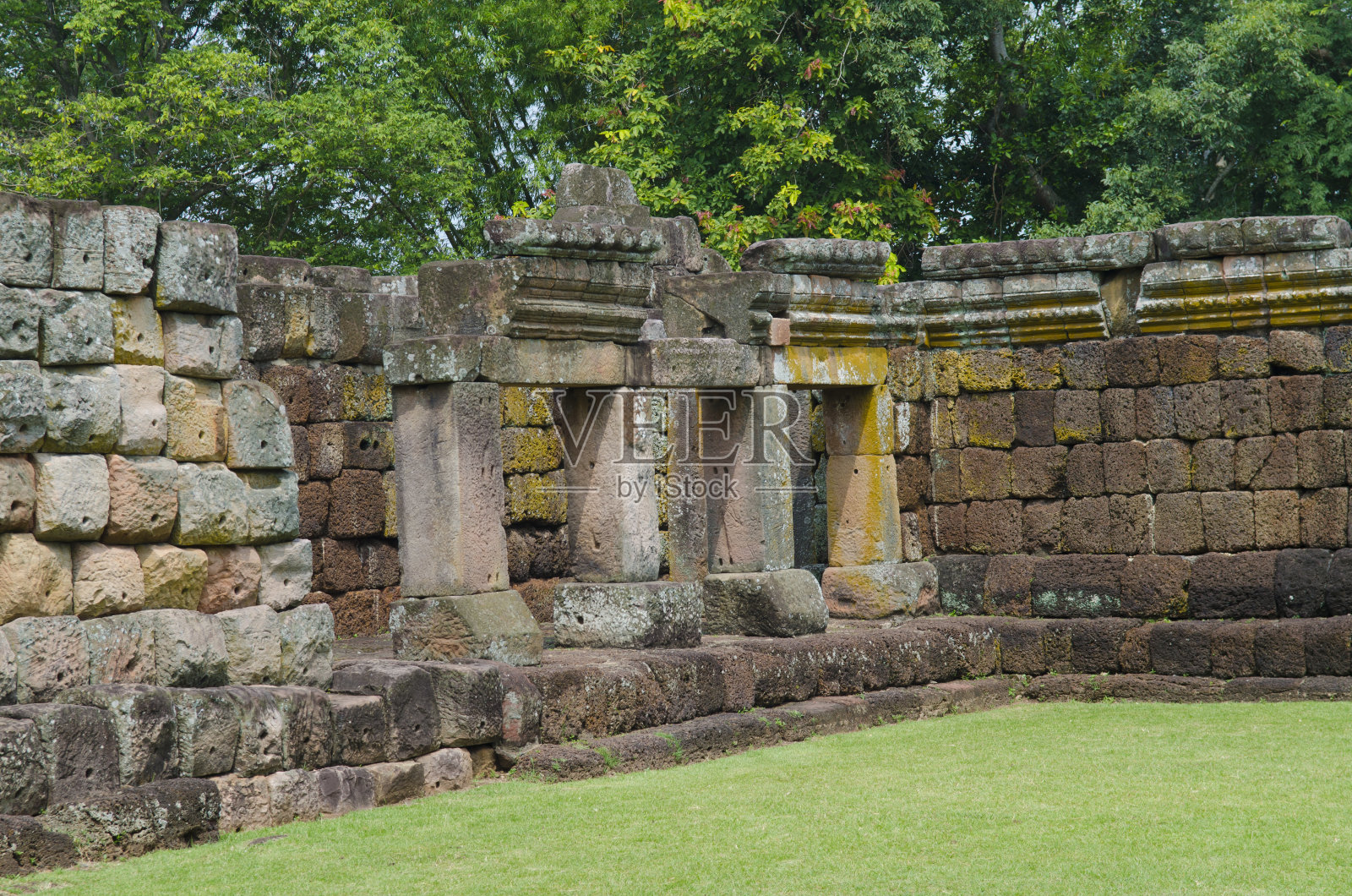 沙石城堡，泰国布里兰省phanomrung照片摄影图片