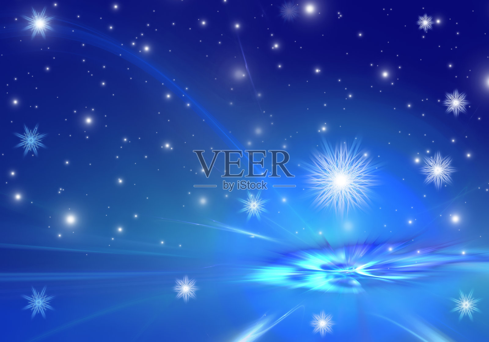 圣诞节的蓝色背景照片摄影图片