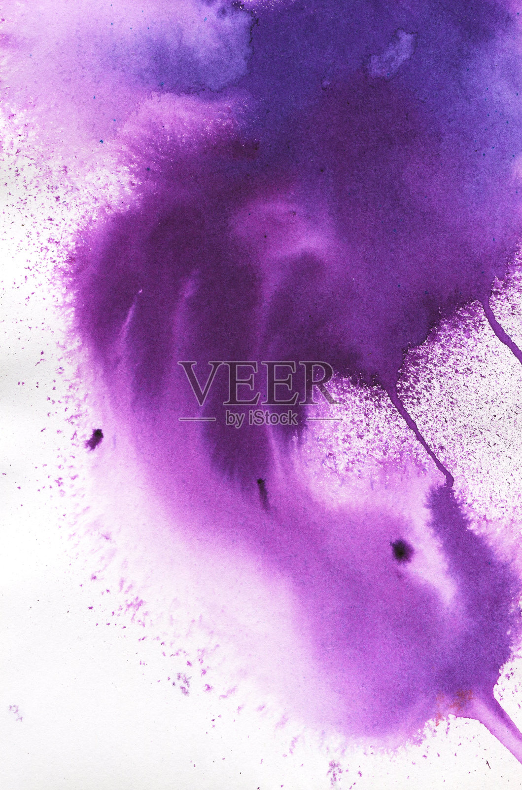 背景彩色水彩飞溅照片摄影图片