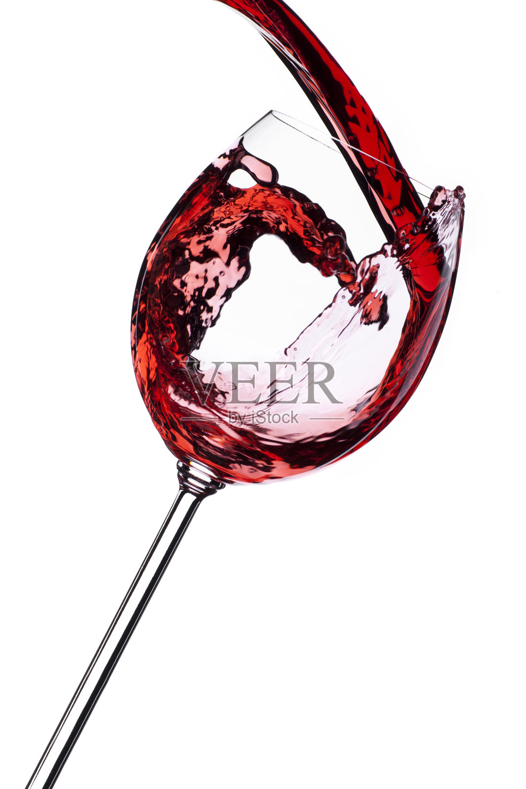 酒溅孤立在白色背景照片摄影图片