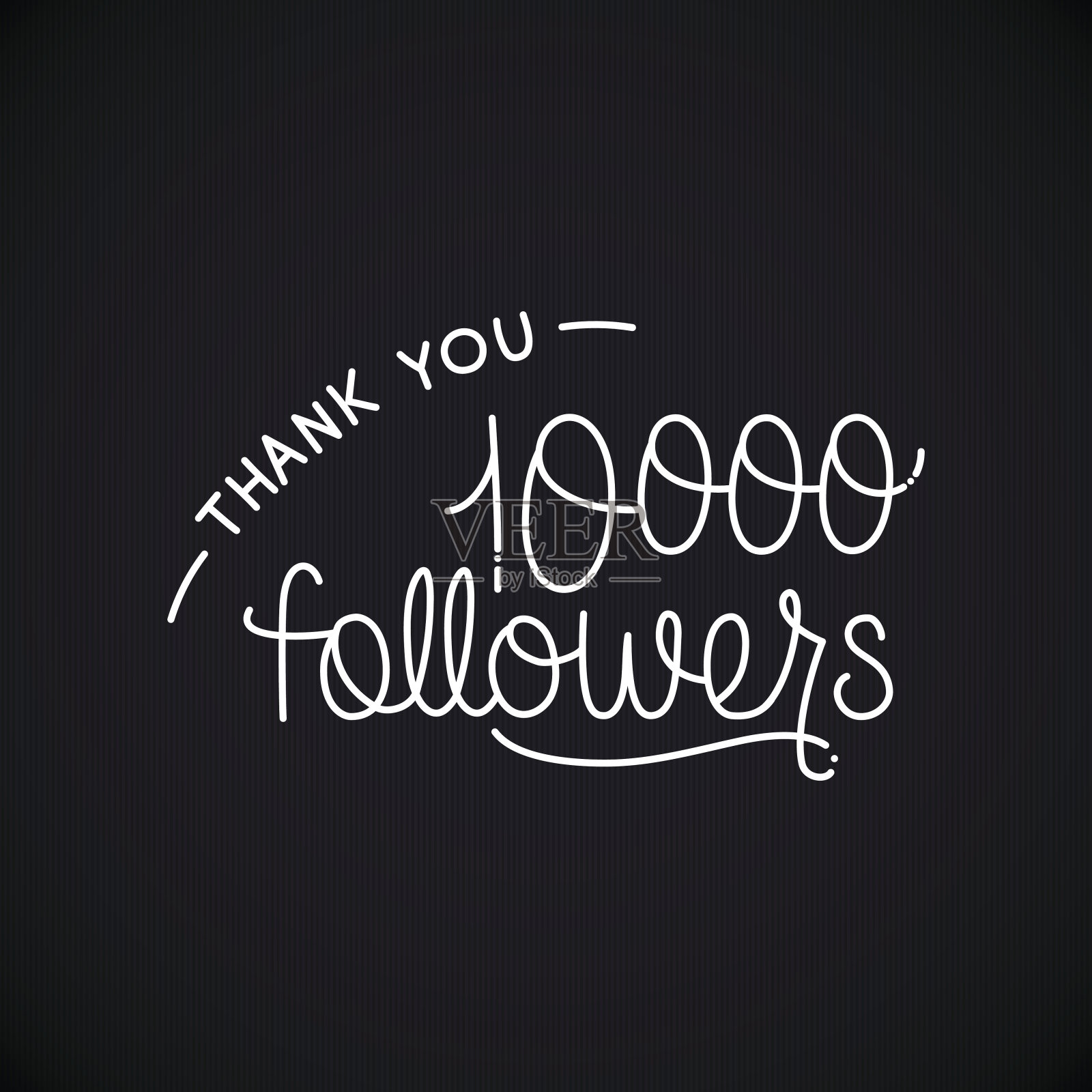 矢量设计模板感谢网络上的朋友和关注者。谢谢插画图片素材