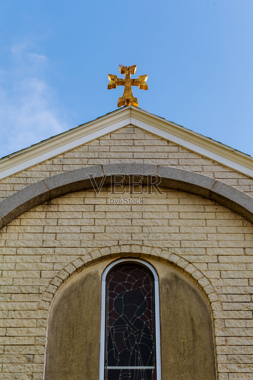 亚美尼亚古十字架教堂，照片摄影图片
