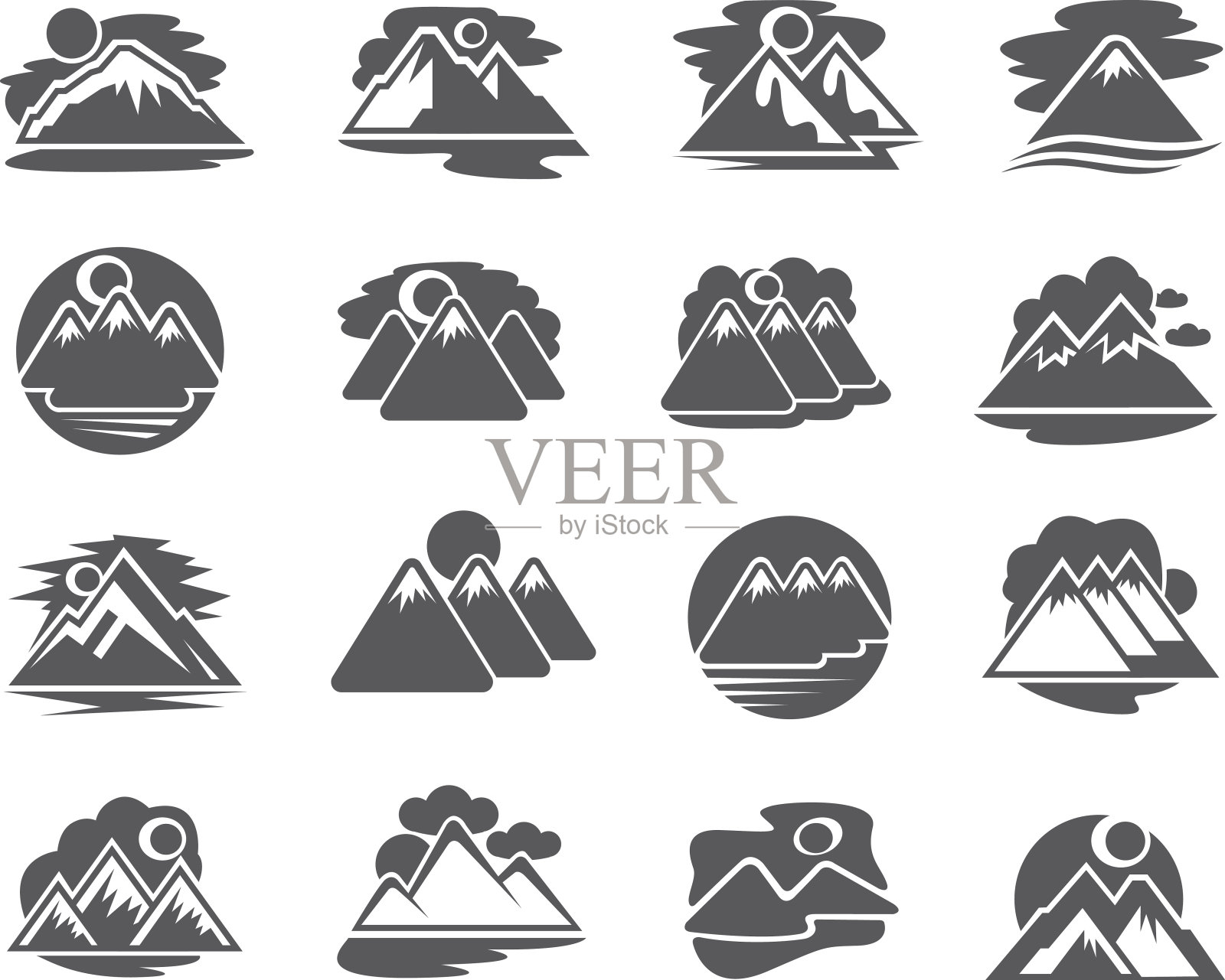 山图标设置图标素材