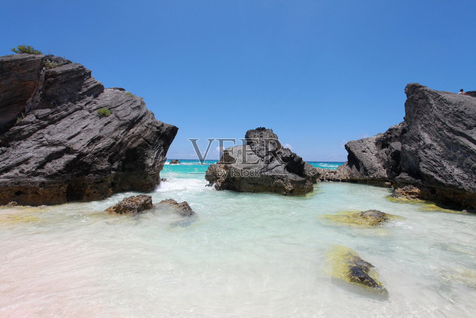 百慕大海滩照片摄影图片