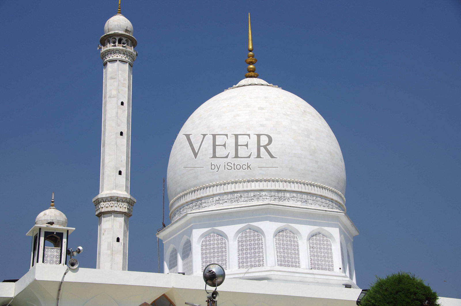 清真寺在克什米尔照片摄影图片