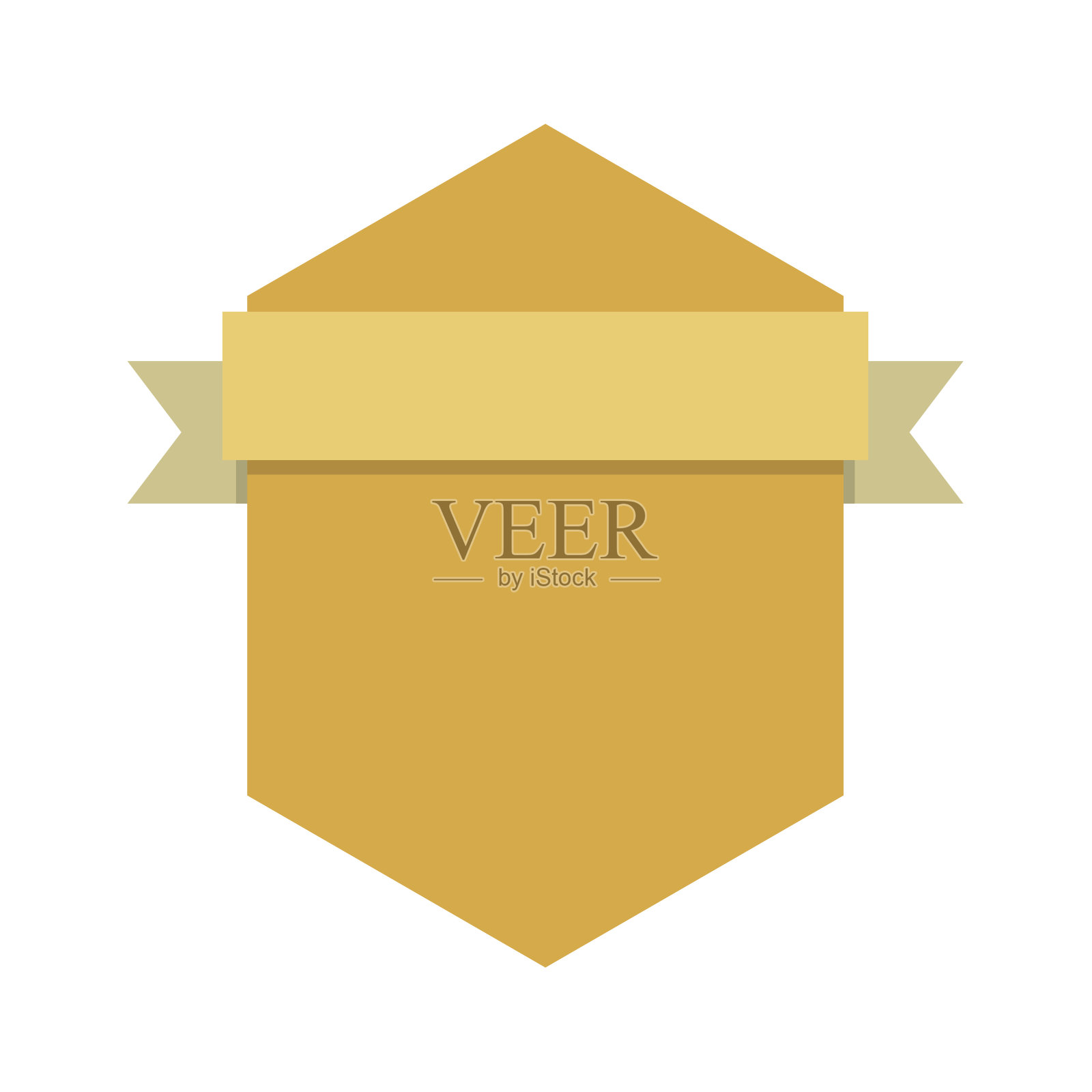 空白标签象征插画图片素材