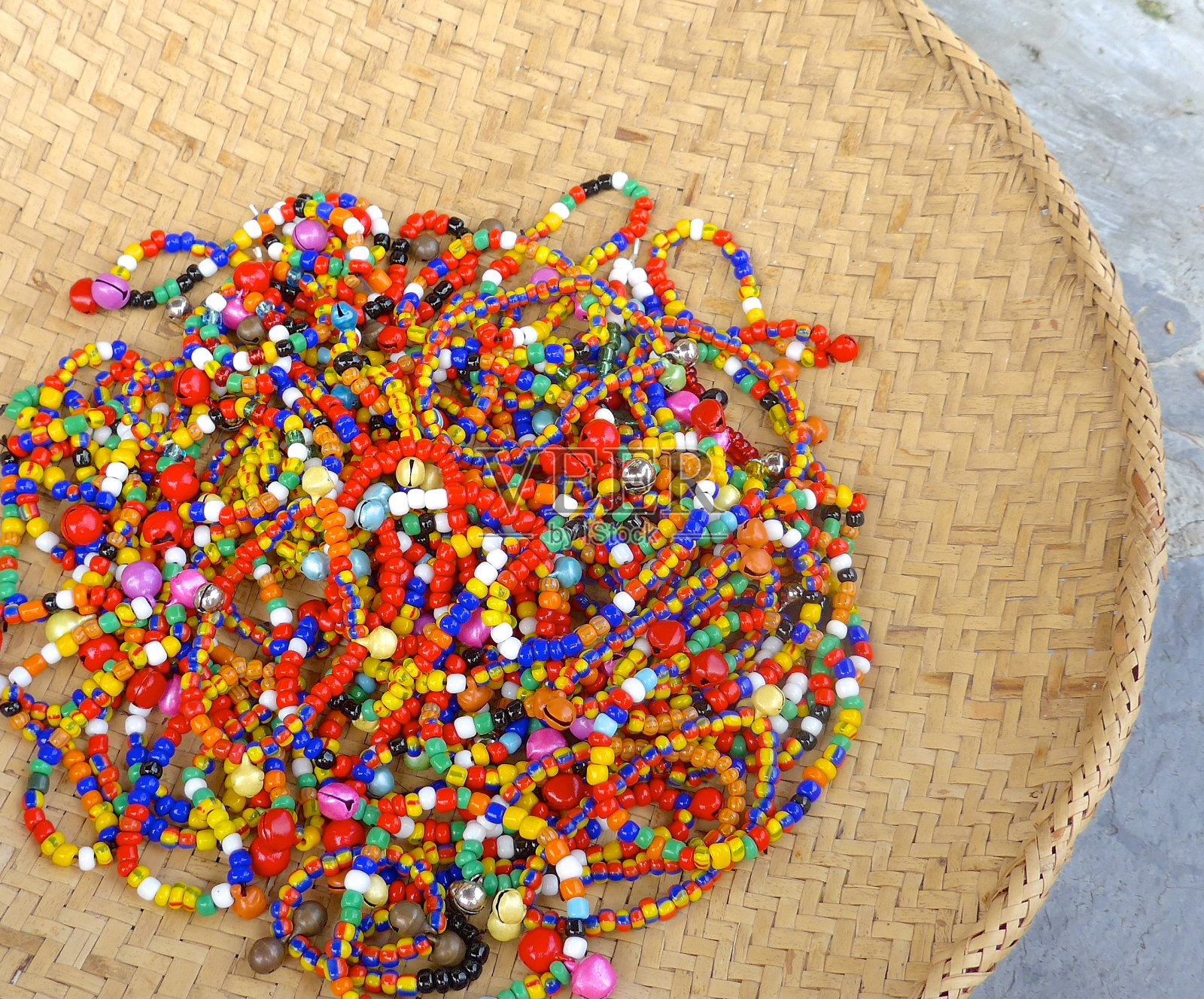 作为纪念品的澳大利亚土著玻璃珠照片摄影图片