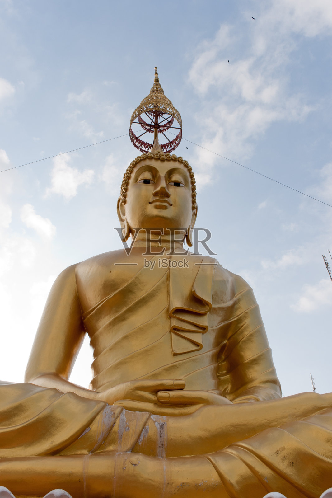 金色的佛像照片摄影图片