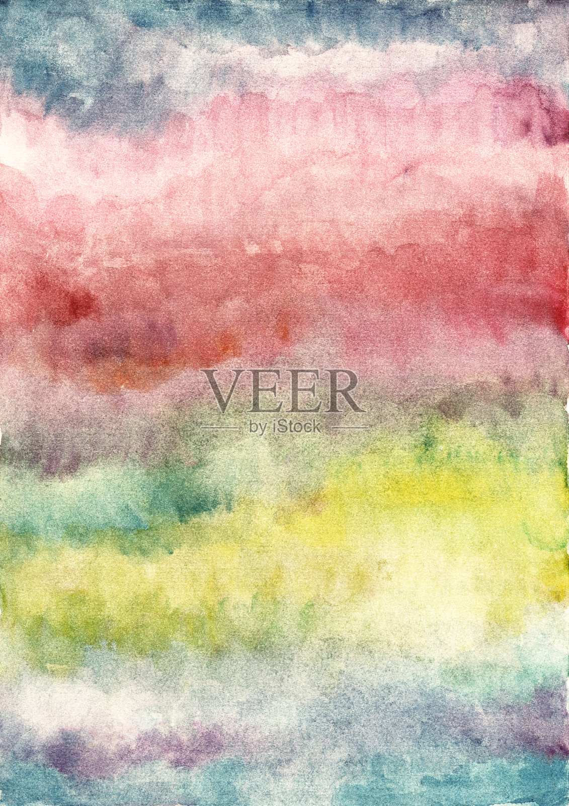 从水彩抽象色彩背景插画图片素材