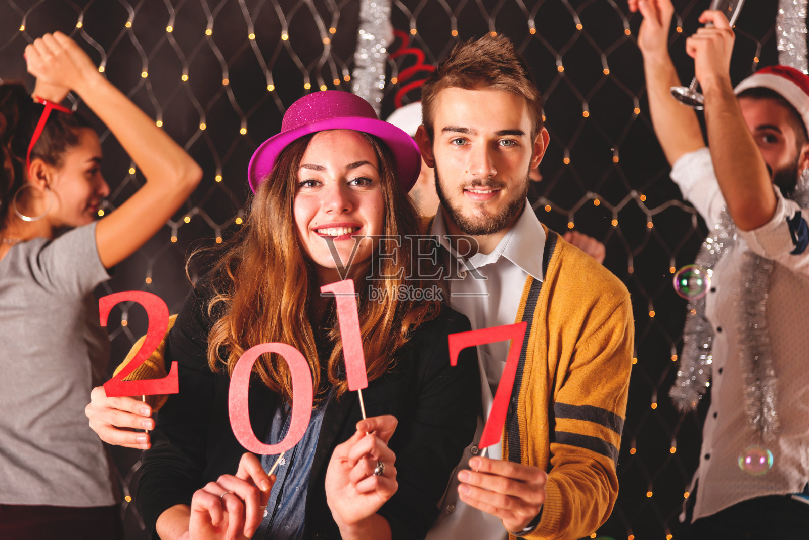 新年晚会照片摄影图片