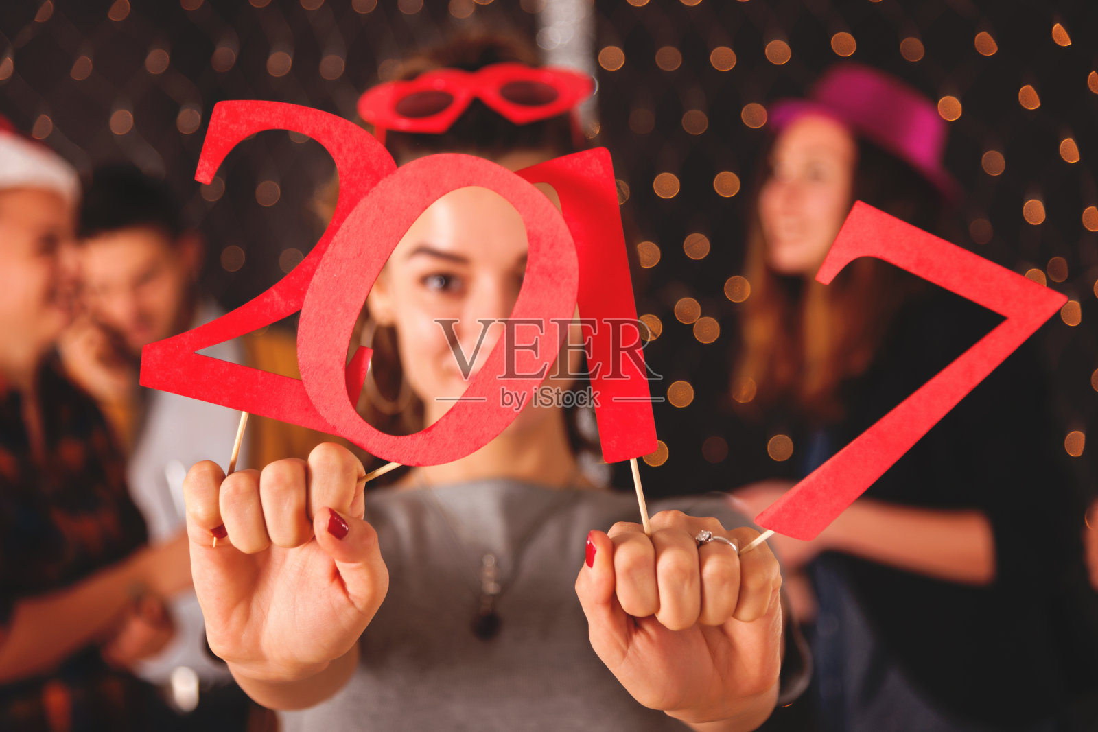 新年晚会照片摄影图片