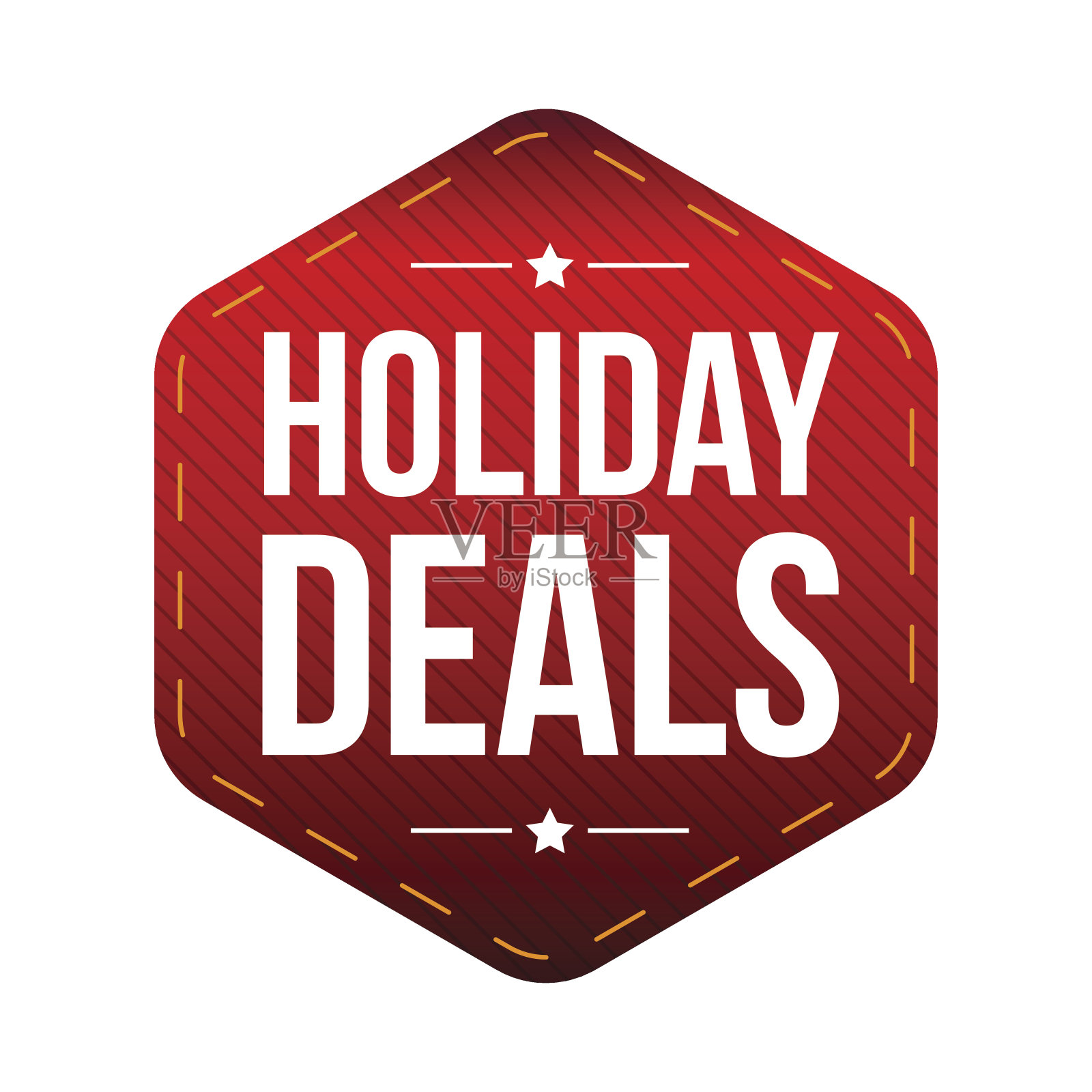 假日优惠贴片向量设计元素图片