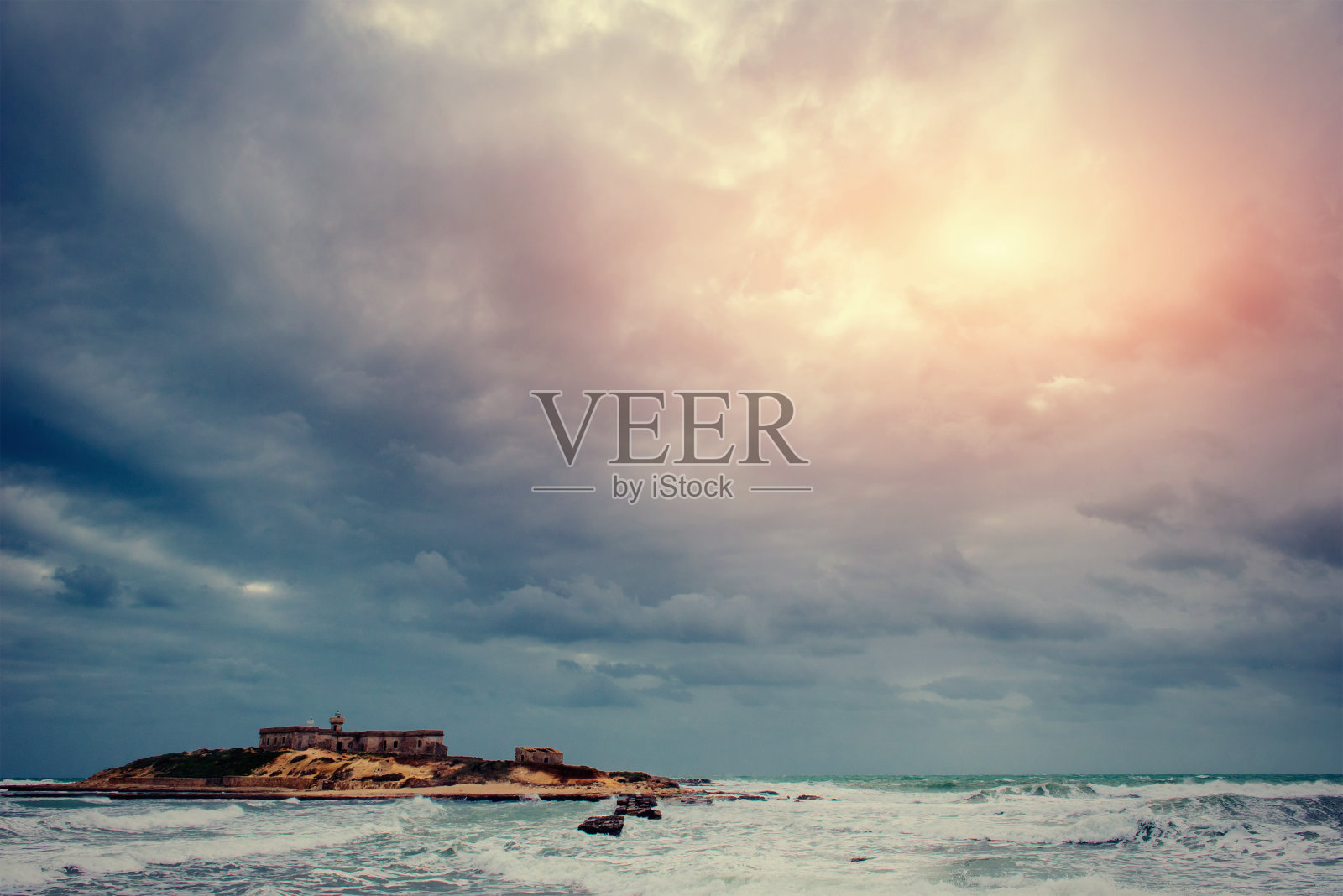 科法诺山自然保护区美妙的景色。戏剧性的一幕。照片摄影图片