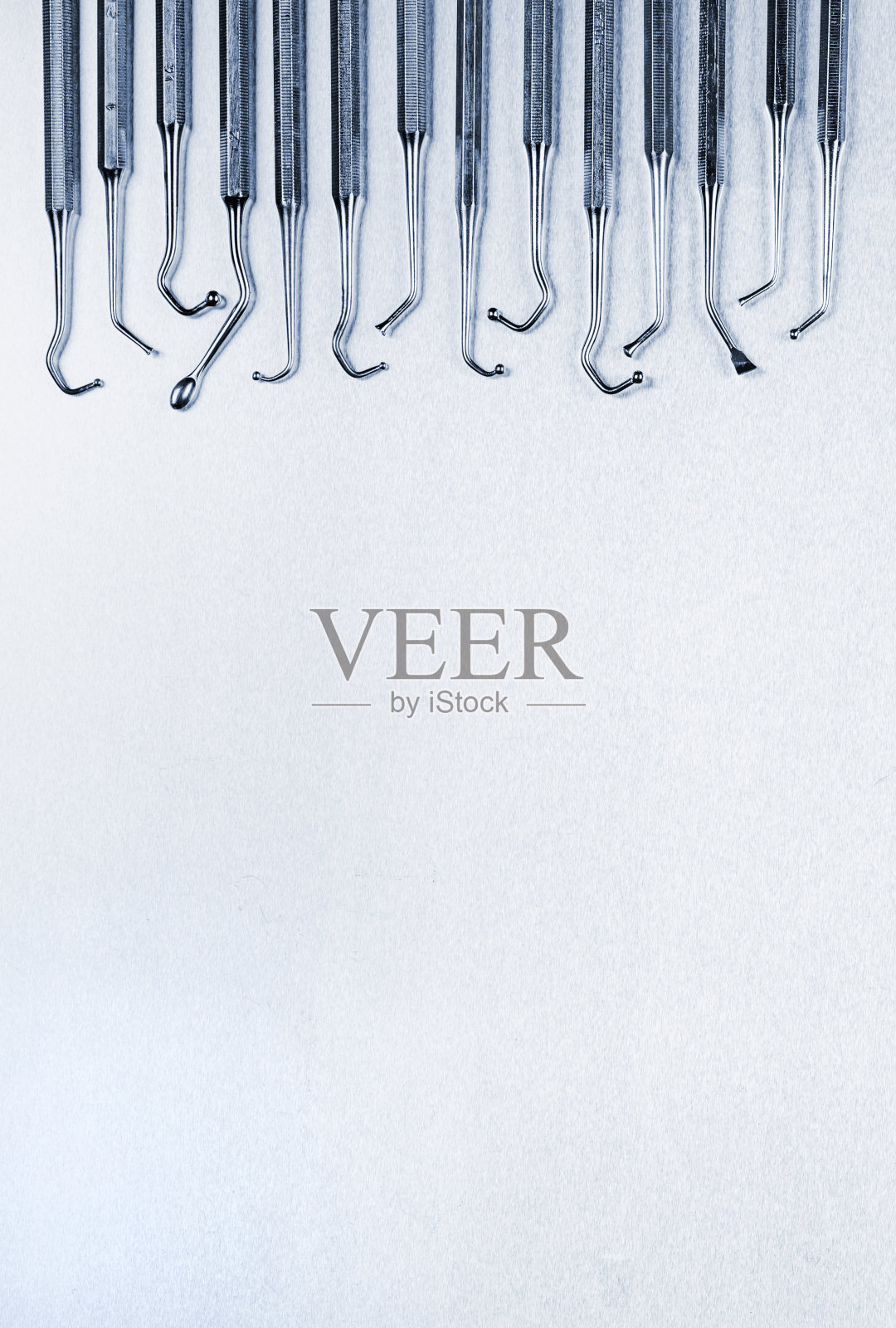 牙科工具背景照片摄影图片